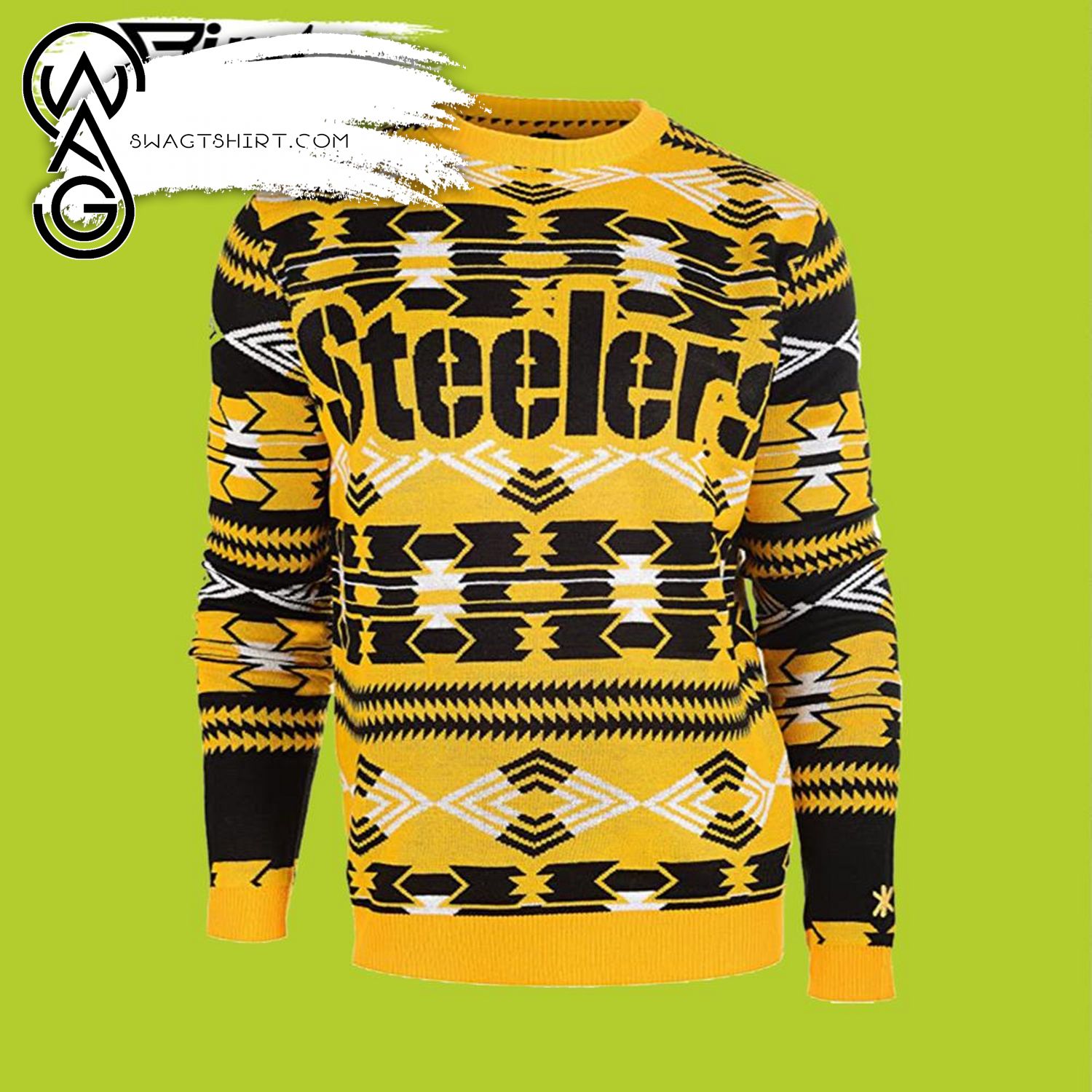 steelers xmas sweater