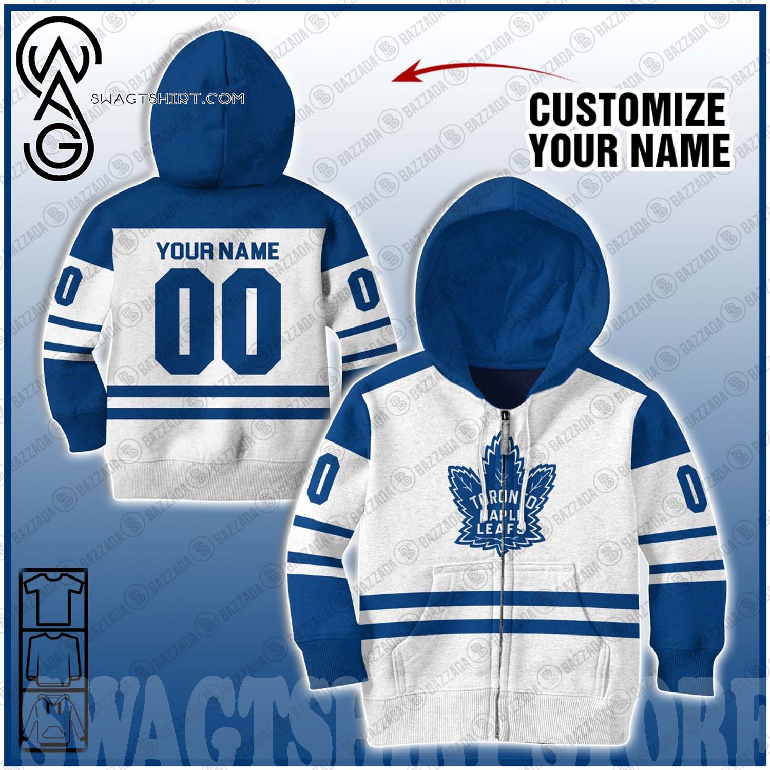 Custom Toronto Maple Leafs Native Costume NHL Shirt Hoodie 3D