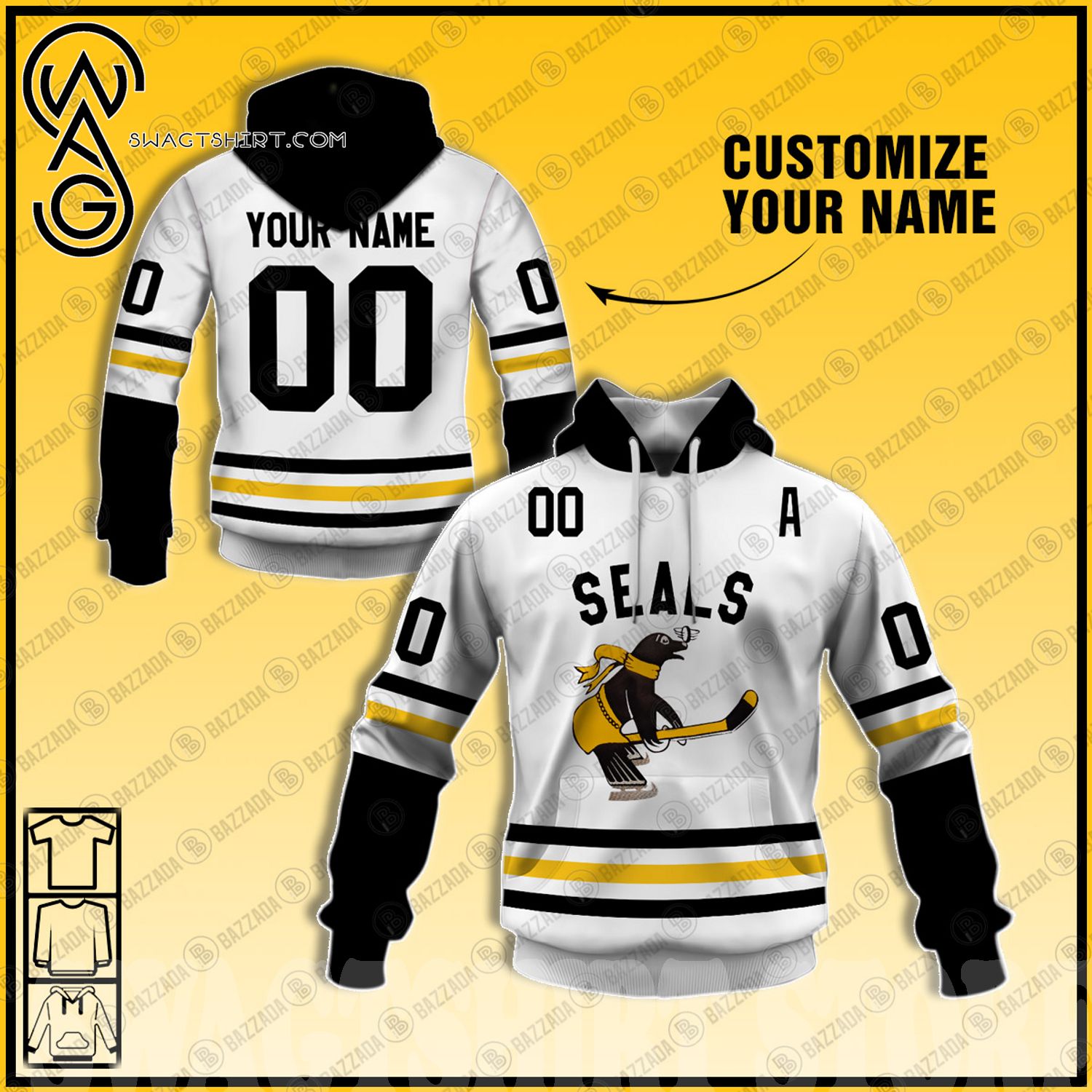 Grateful Dead Nashville Predators 3D Hockey Jersey Personalized Name Number