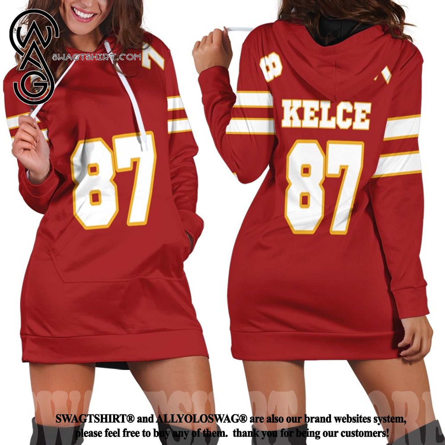 Best Selling Product] 87 Travis Kelce Kannas City Jersey Inspired Style  Best Outfit Hoodie Dress