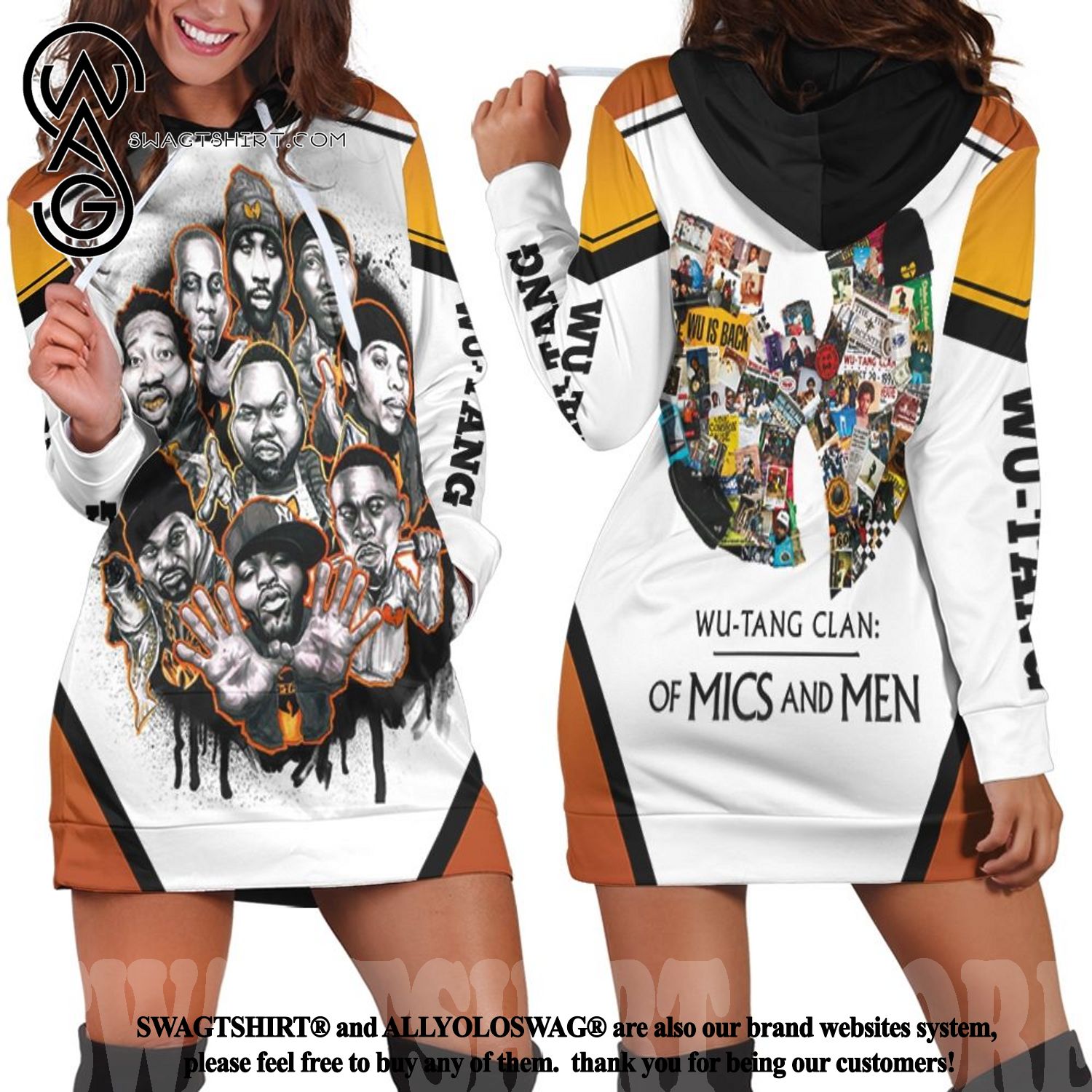 Verkeerd Vakman pindas Best Selling Product] Buzos Rap Wu Tang Clan Hip Hop Legend For Fan Full  Printing Hoodie Dress