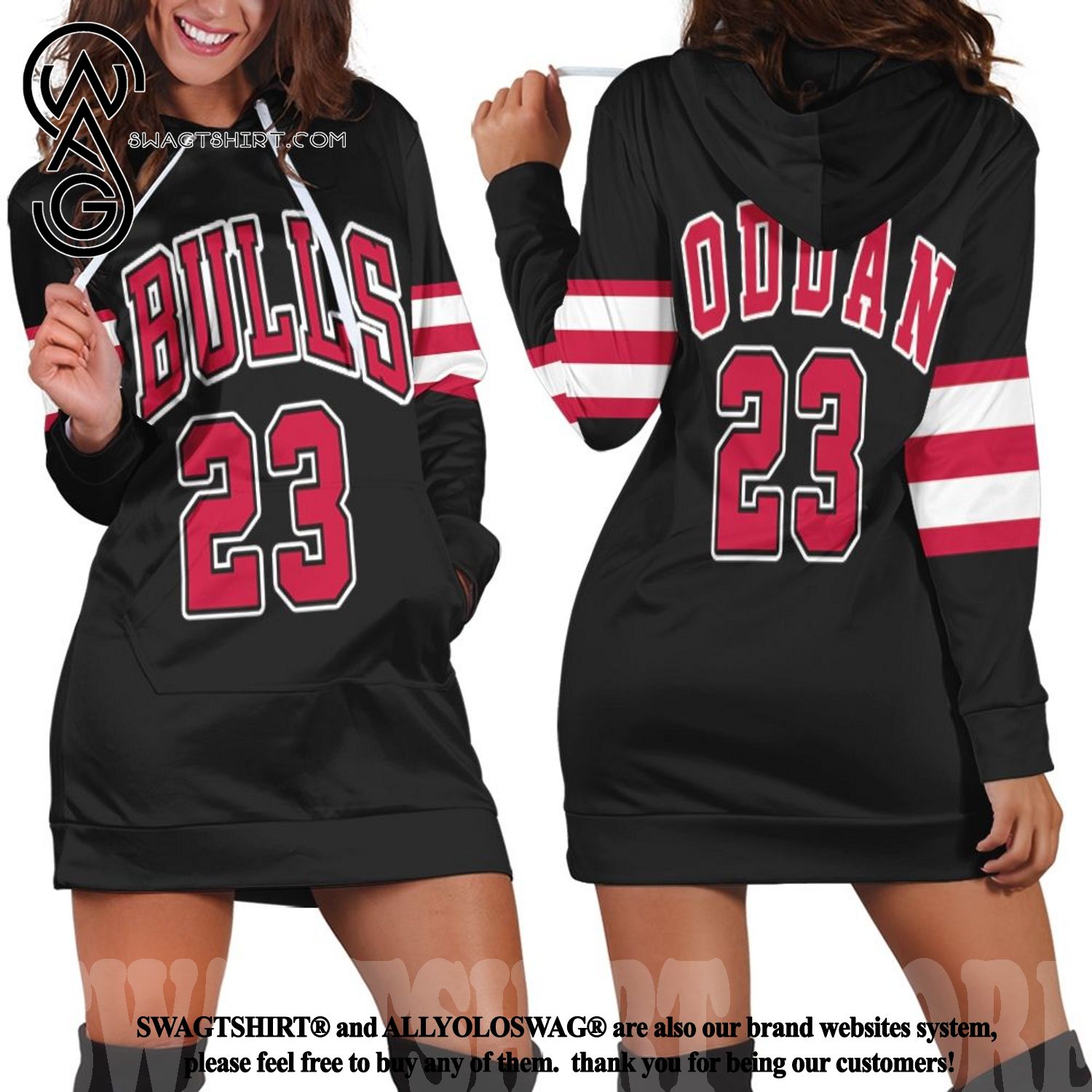 Best Selling Product] Chicago Bulls Michael Jordan 23 Nba Throwback Black  Jersey Best Combo 3D Hoodie Dress