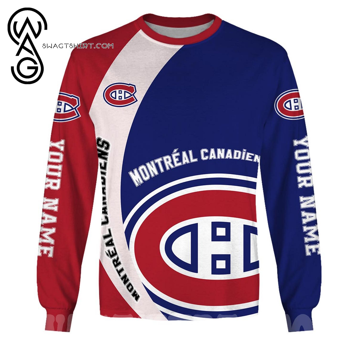Best Selling Product] Personalized NHL You laugh i laugh cry i cry Montreal Canadiens For Sports Fan 3D