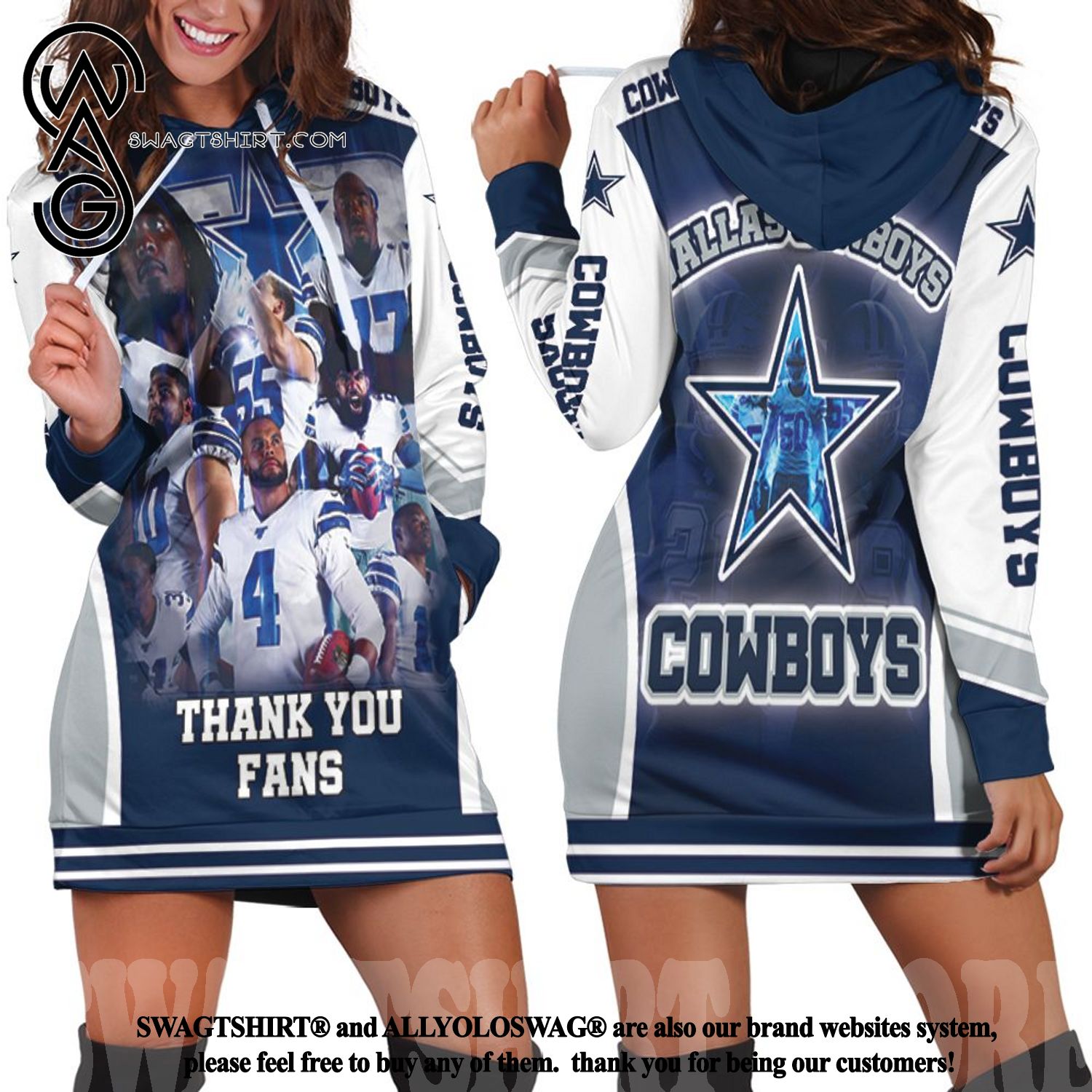 Dallas Cowboy Super Nfc East Division Champions Super Bowl New Style Hoodie Dress