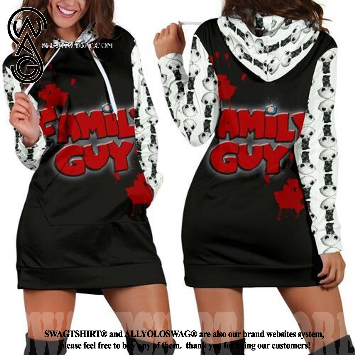 Family Guy New Style Hoodie Dress