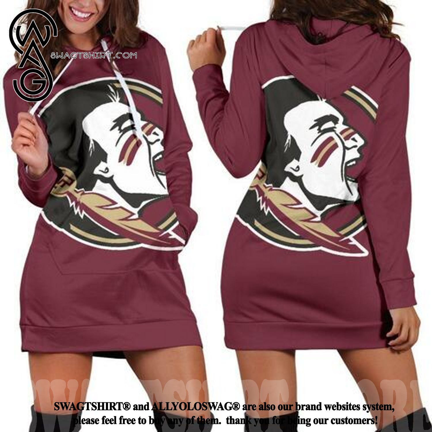 Florida State Seminoles New Outfit Hoodie Dress