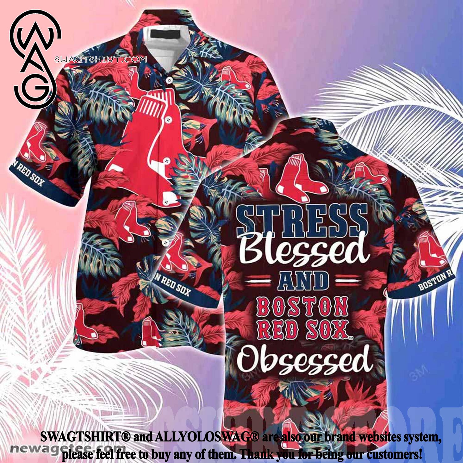 MLB Boston Red Sox Baseball Unisex Hawaiian Shirt - T-shirts Low Price