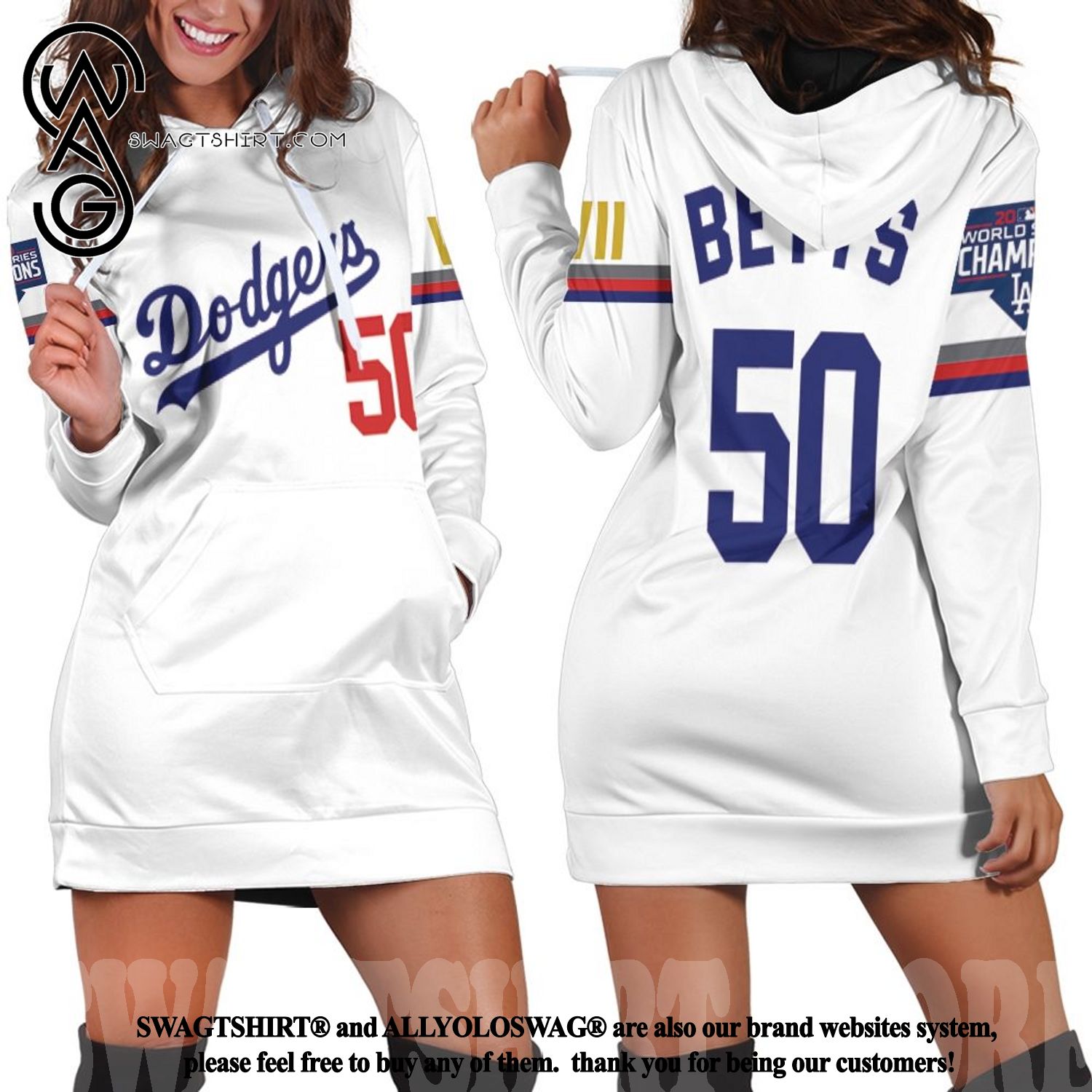 Best Selling Product] Los Angeles Dodgers Betts 50 Championship