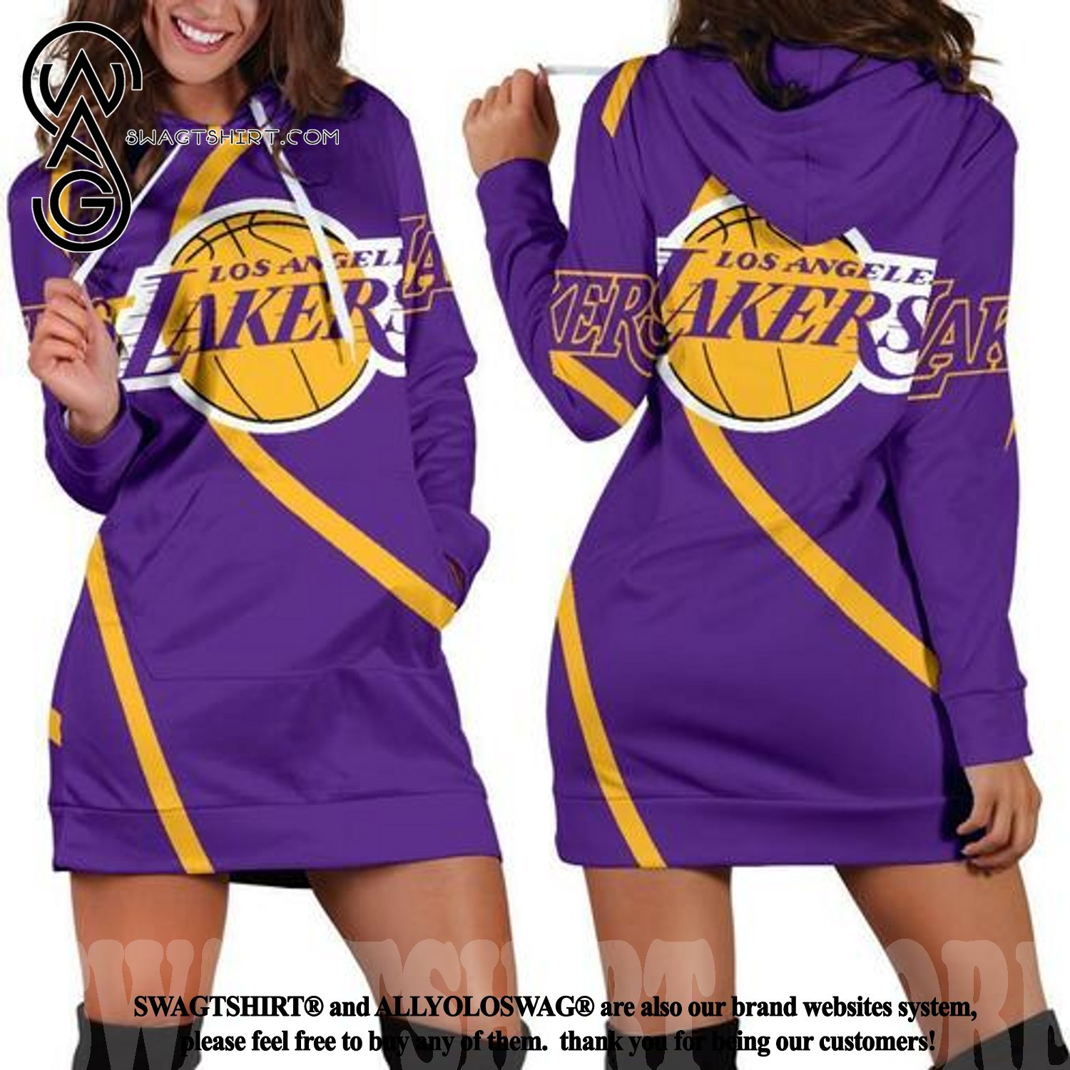 purple lakers jersey dress