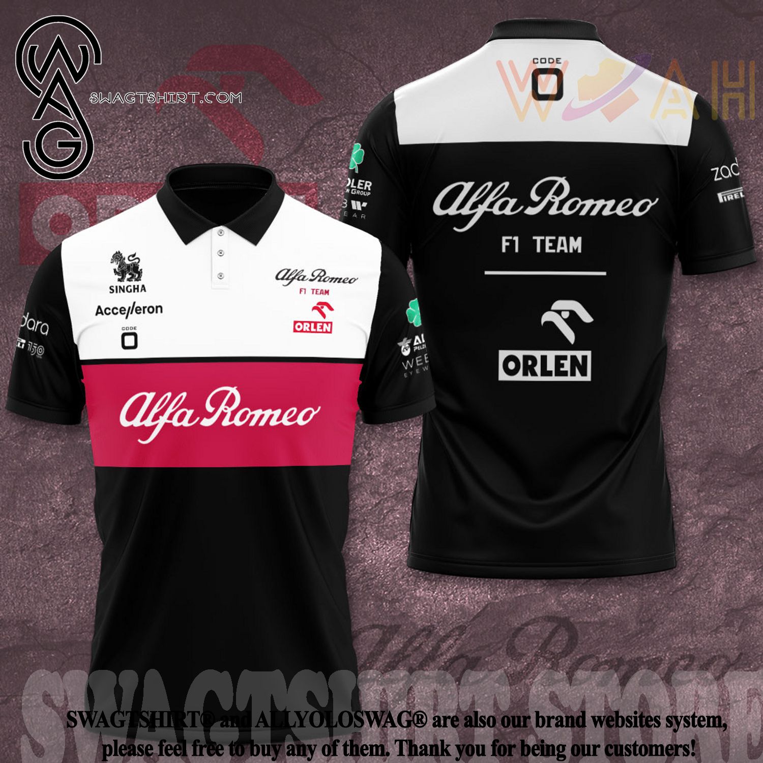 Best Selling Product Alfa Romeo Racing F1 Cool Style Shirt