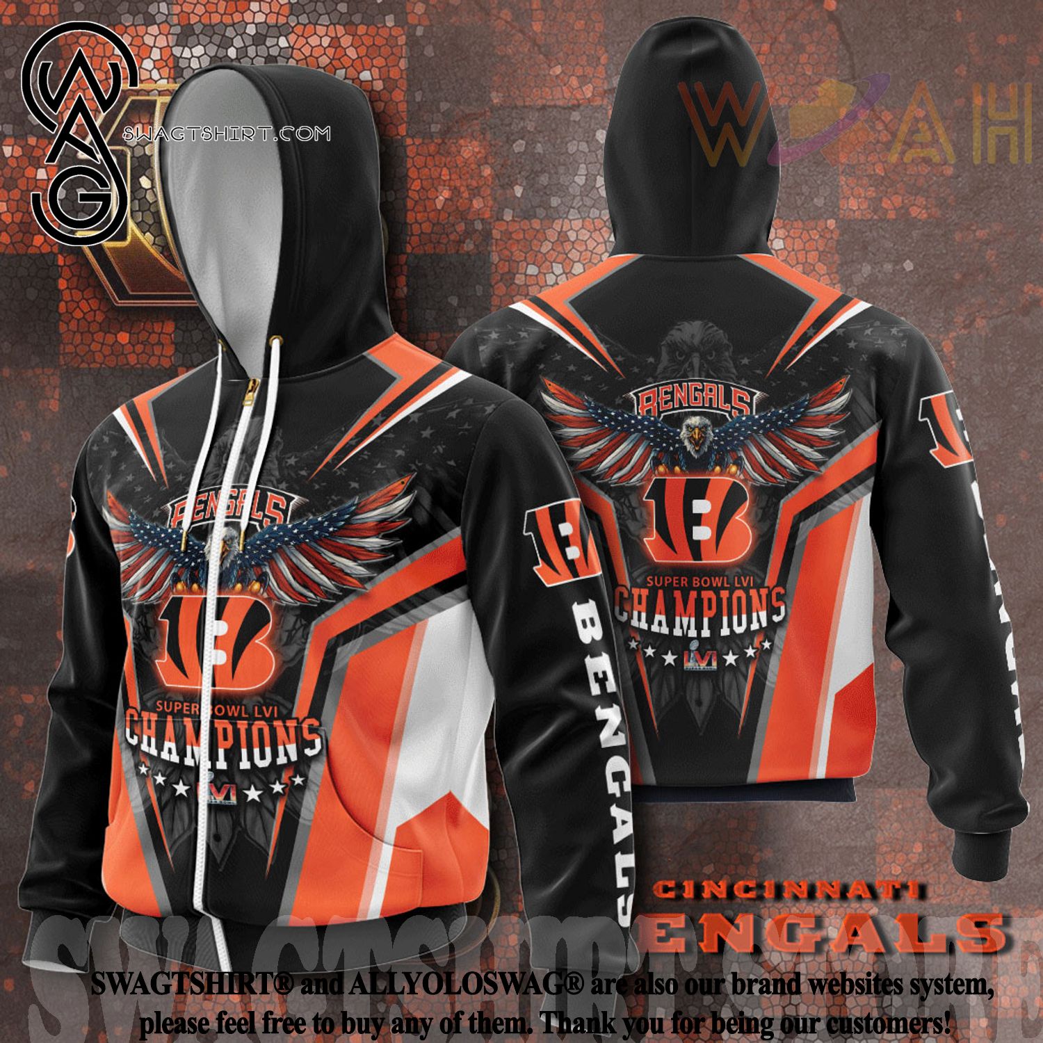 Team football Cincinnati Bengals LVI Super Bowl Champions shirt, hoodie,  sweater, long sleeve and tank top