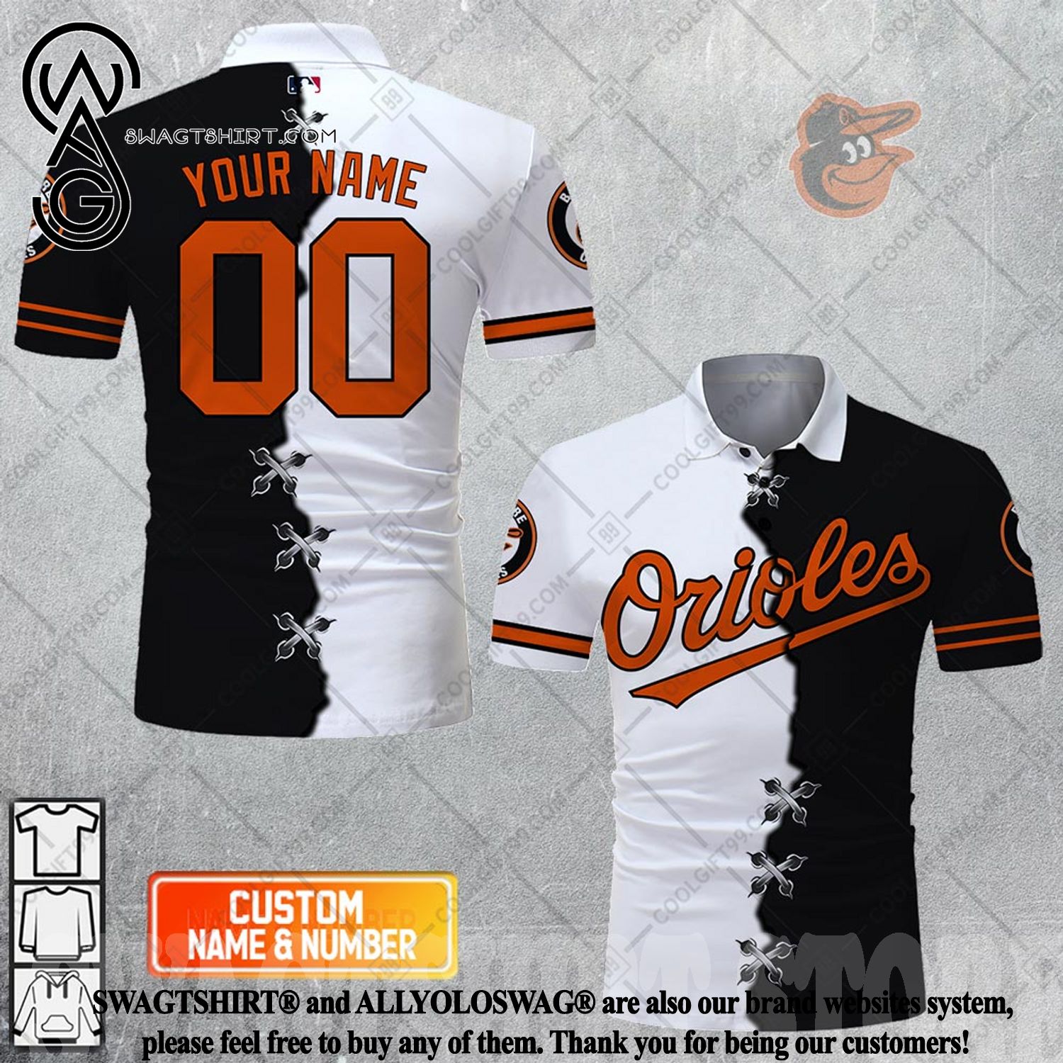 orioles button up jersey