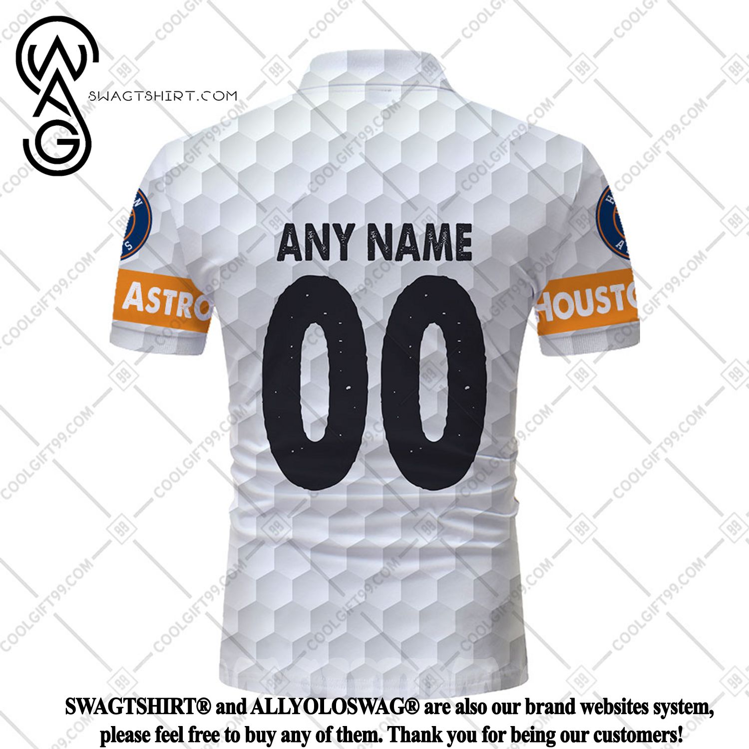 Houston Astros MLB Custom Name And Number Best Summer Gift