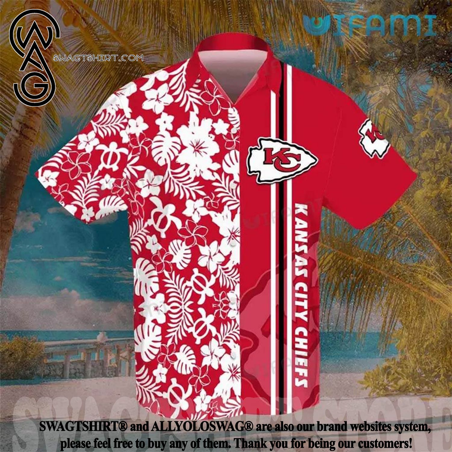 Chiefs Hawaiian Shirt Flamingo Logo Pattern Kansas City Chiefs Gift -  Personalized Gifts: Family, Sports, Occasions, Trending