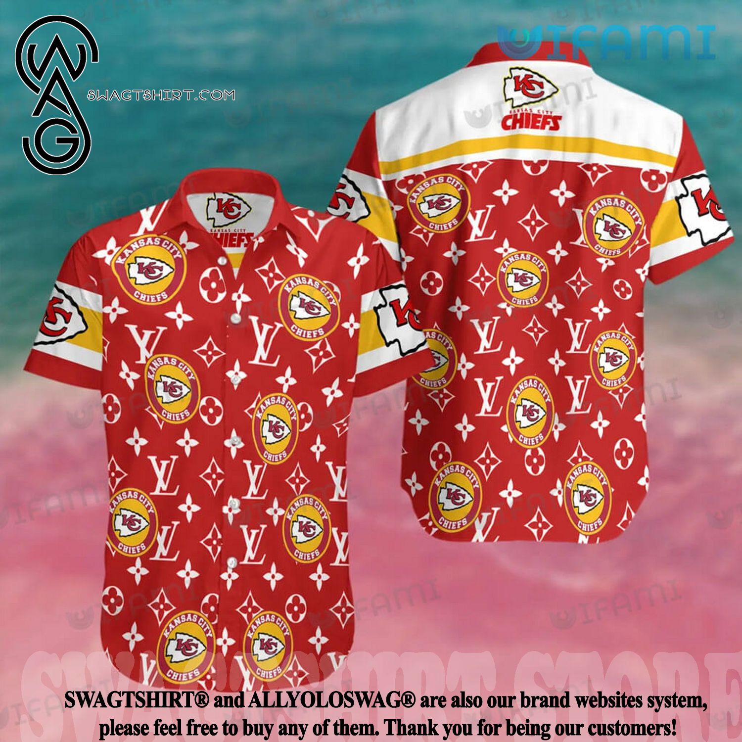 Hawaiian Kc Chiefs Shirt 