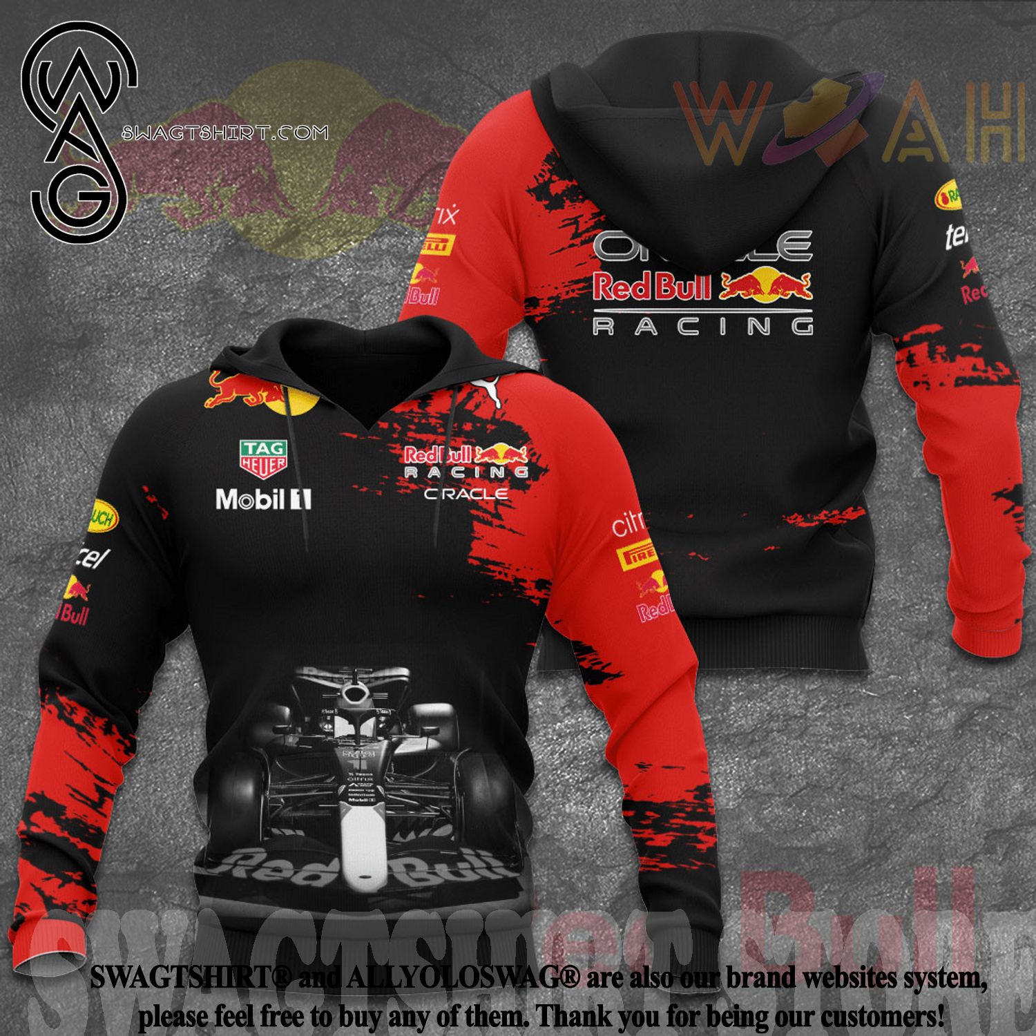 amazing good quality beautiful and trusted Red Bull Logo Apparel Hoodie