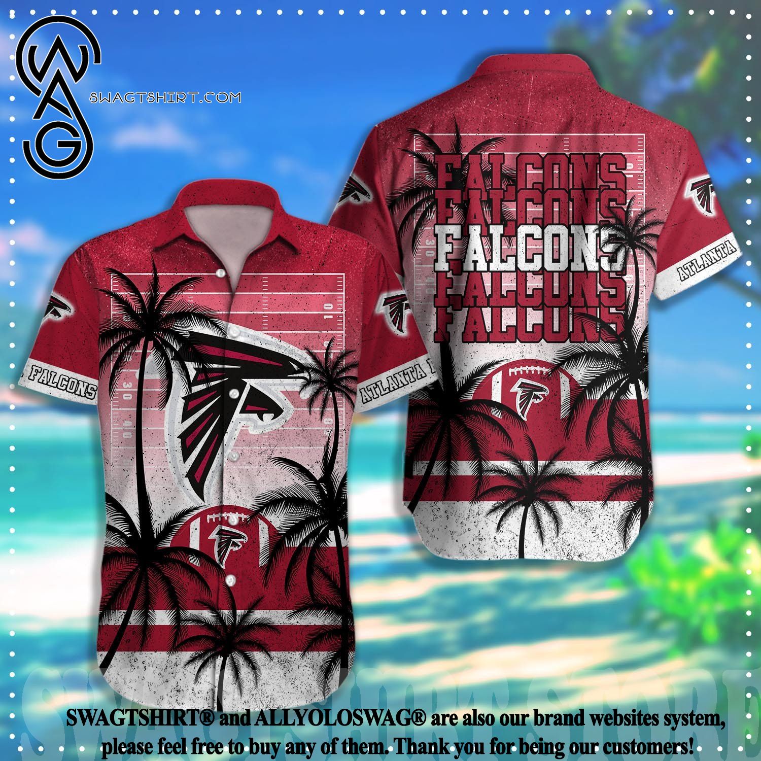 Atlanta Falcons Hawaiian Shirt – SportsDexter