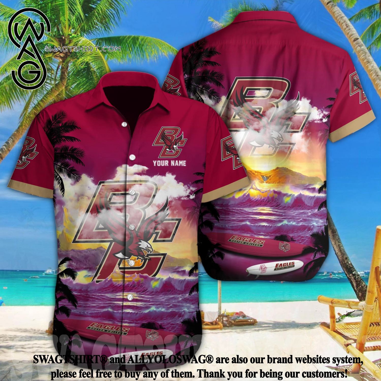 Boston Red Sox Major League Baseball 3D Print Hawaiian Shirt