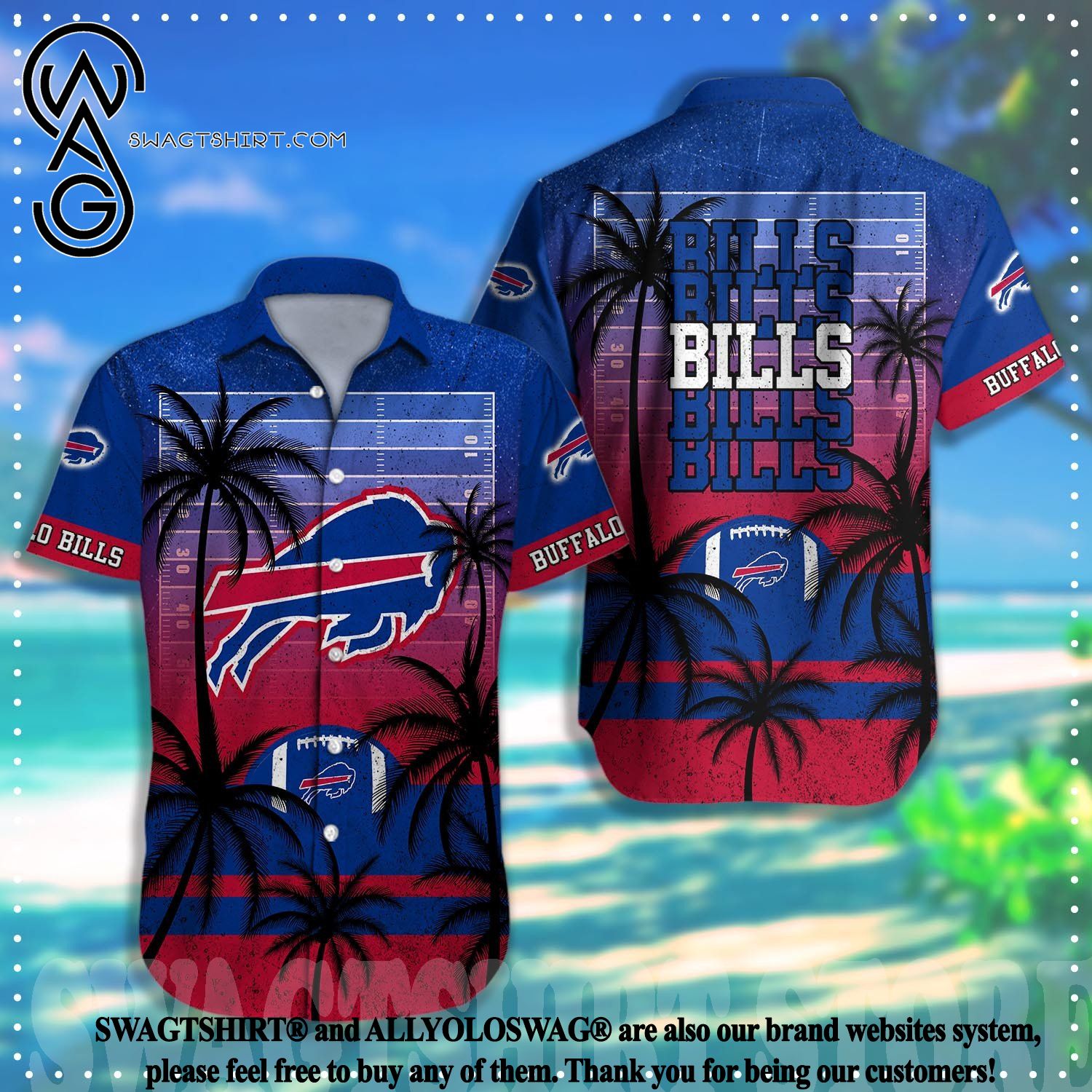 buffalo bills floral shirt