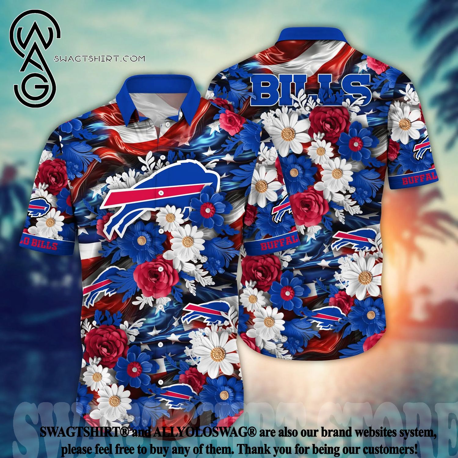 Buffalo Bills NFL National Football League 2023 AOP Hawaiian Shirt -  Freedomdesign