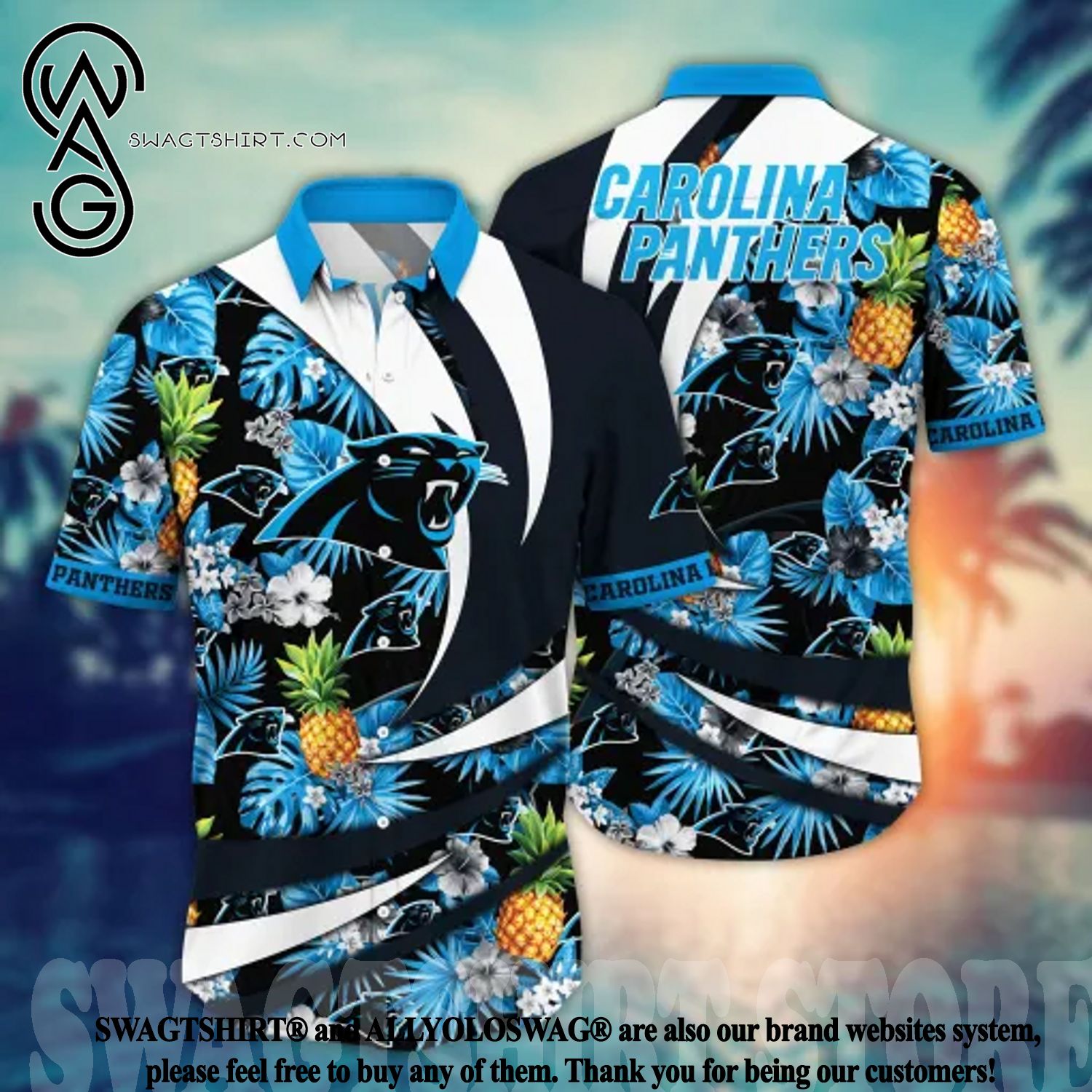 NFL Carolina Panthers Hawaiian Shirt,Aloha Shirt Trending - Ingenious Gifts  Your Whole Family