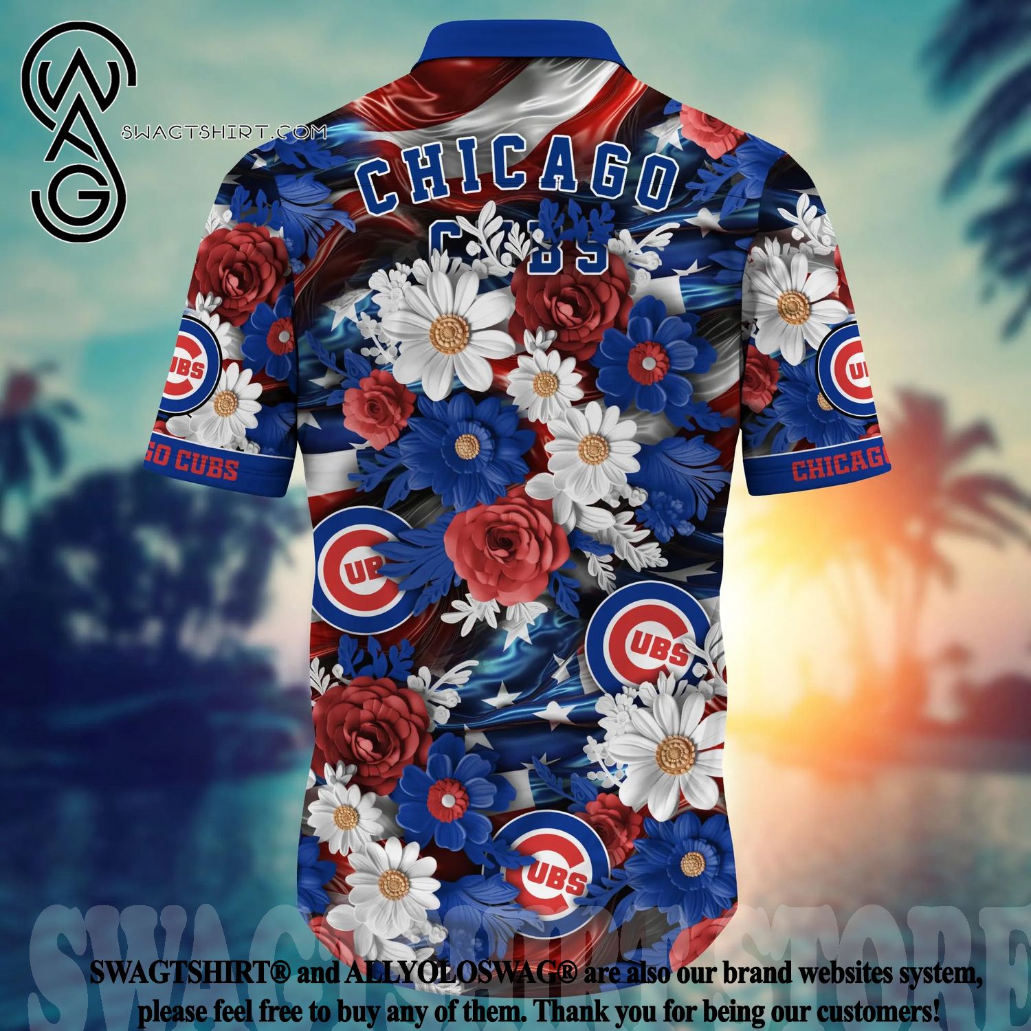 Top-selling Item] Chicago Cubs Women Summer Time Hawaiian Shirt