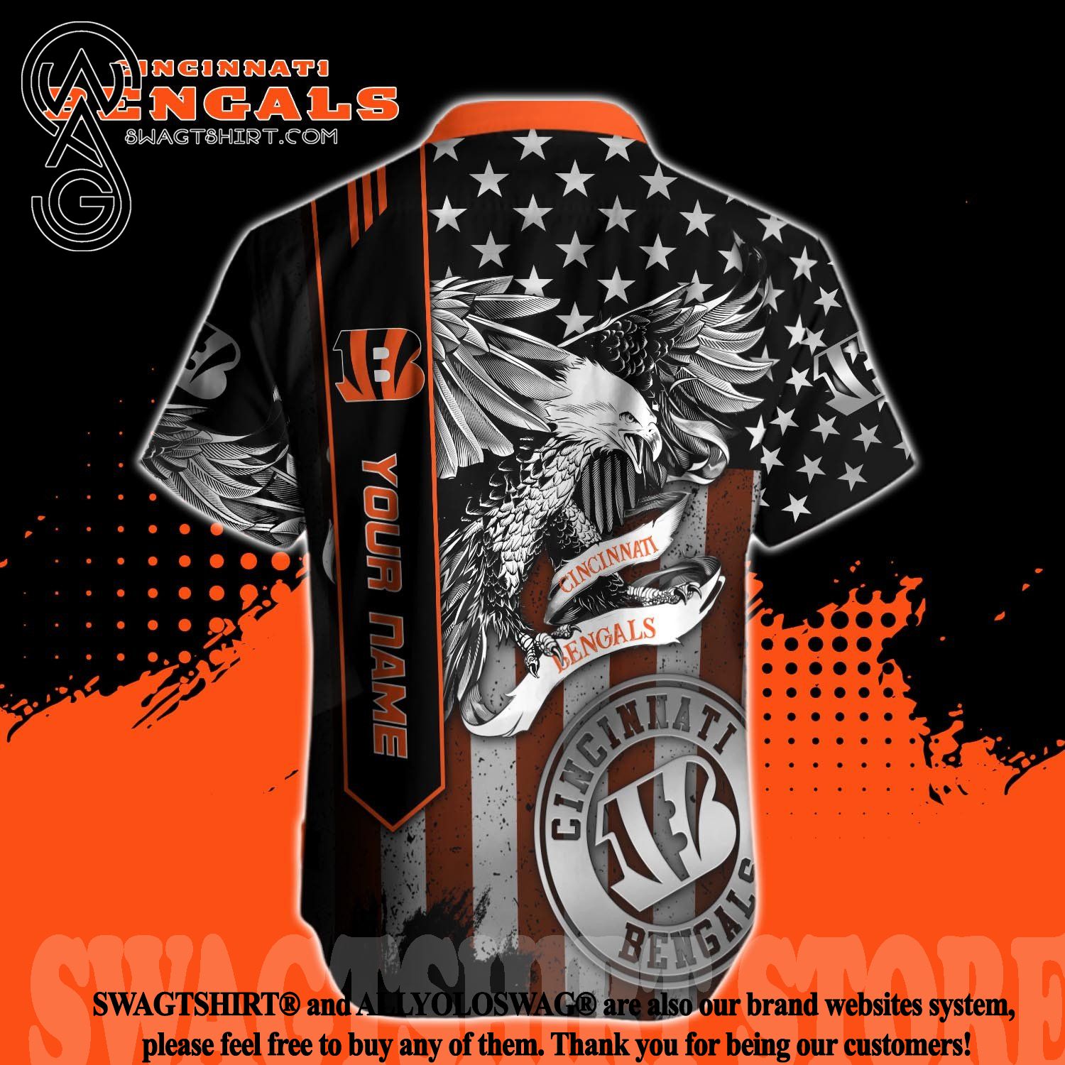 NFL Cincinnati Bengals Funny 3D NFL Hawaiian Shirt For Fans 06 - Bring Your  Ideas, Thoughts And Imaginations Into Reality Today
