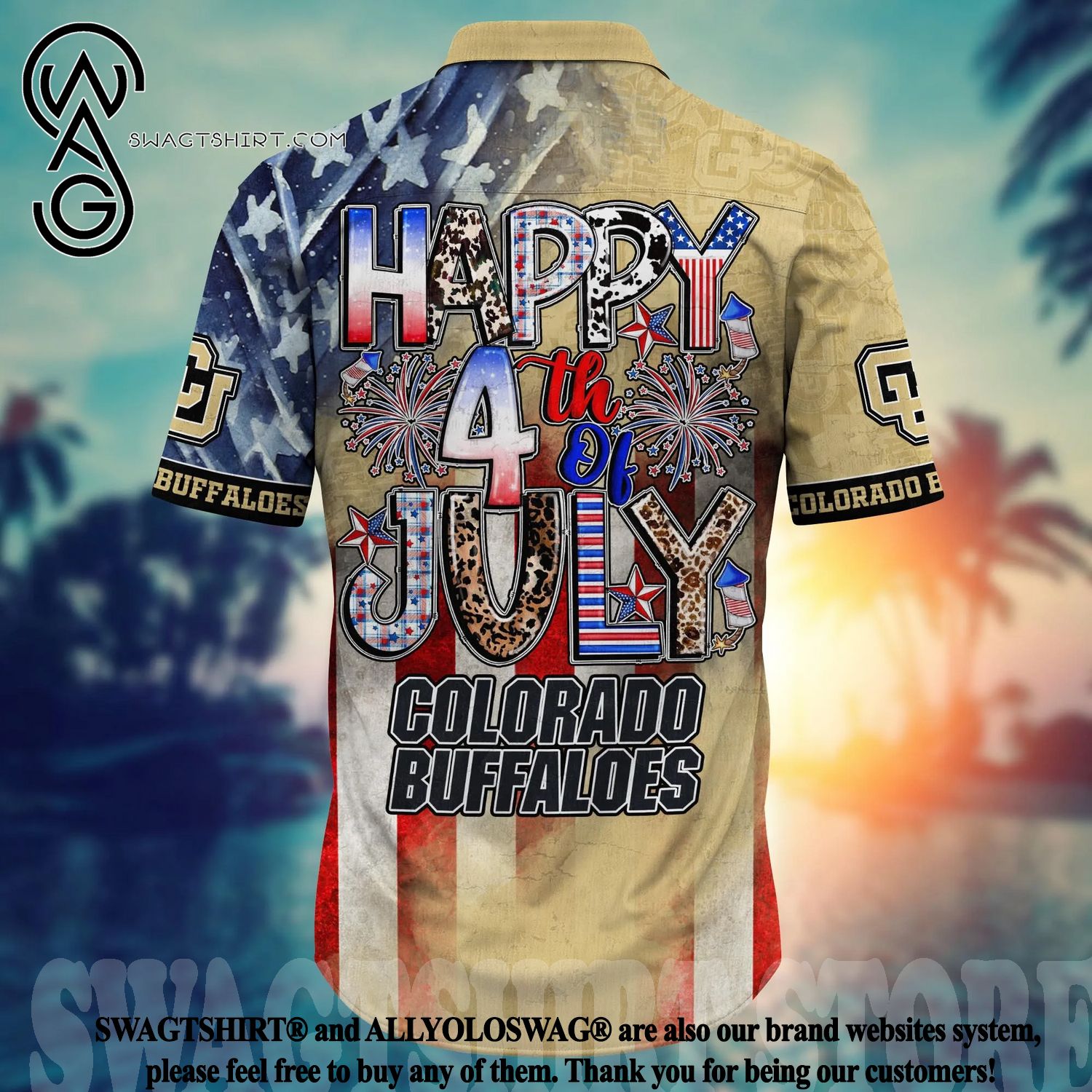 Colorado Rockies MLB Hawaiian Shirt 4th Of July Independence Day