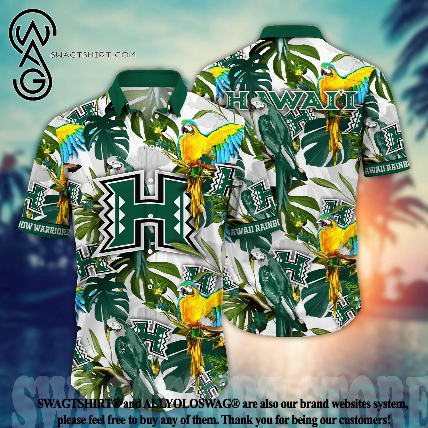 Dallas Cowboys NFL Hawaiian Shirt Custom Sunsets Aloha Shirt