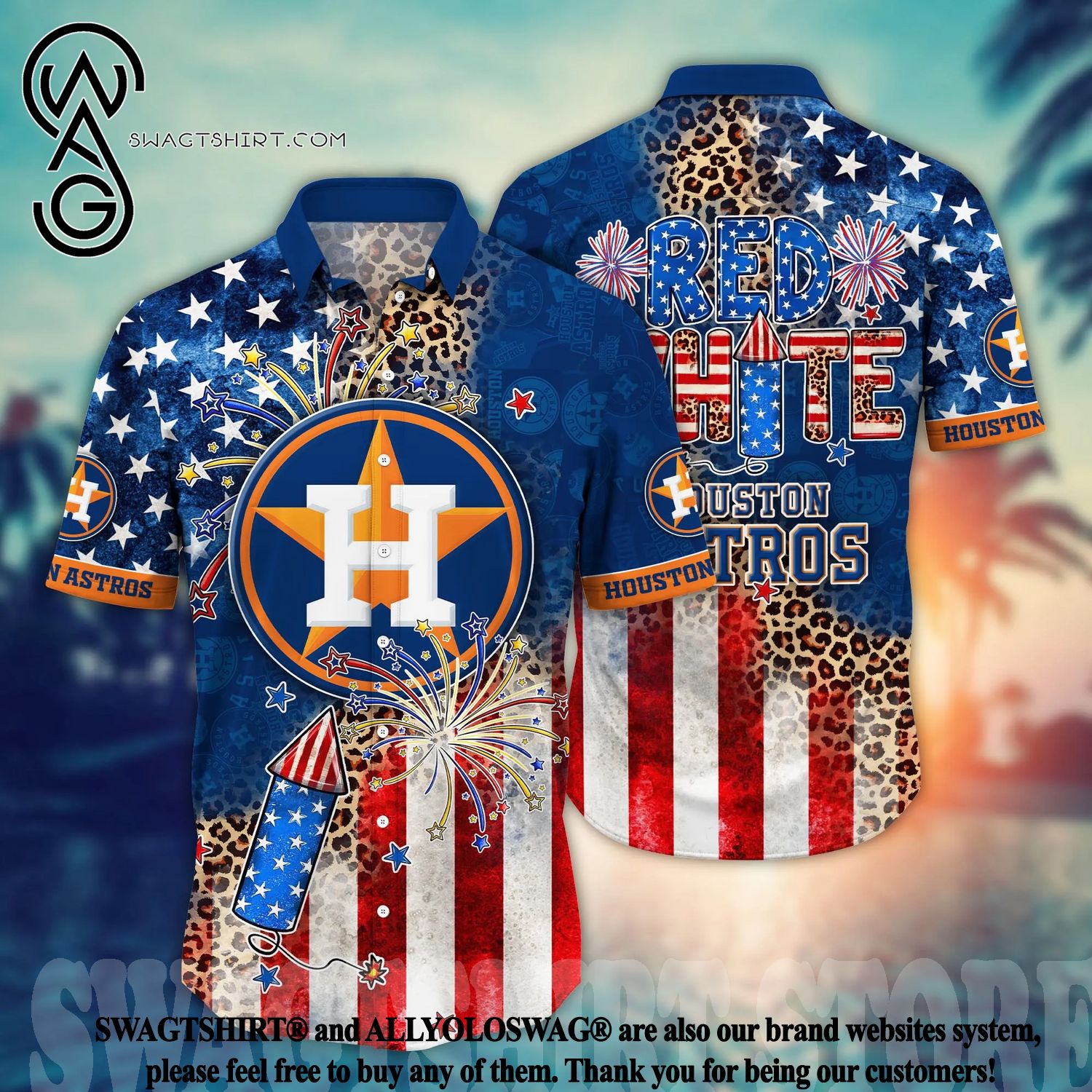 Best Selling Product] Houston Astros MLB Independence Day Full