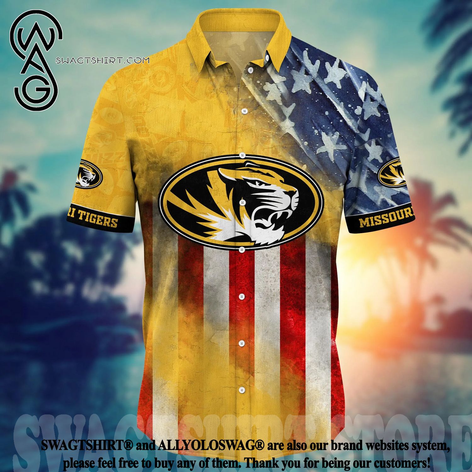 Missouri Tigers Trending Hawaiian Shirt For Fans - Freedomdesign