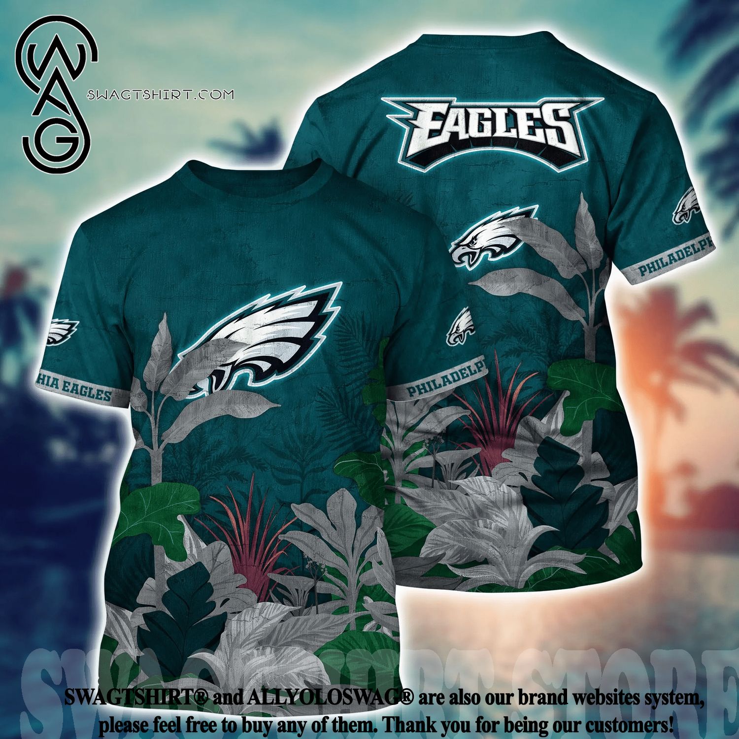 NFL Philadelphia Eagles Hawaiian Shirt For Sale - Ingenious Gifts Your  Whole Family