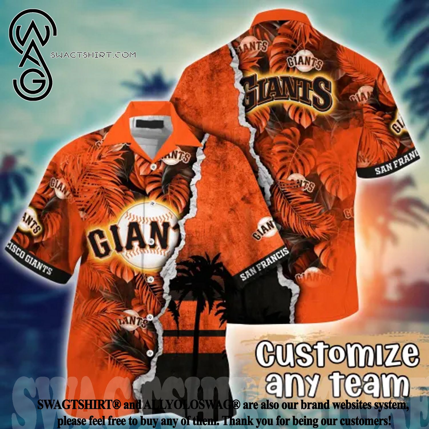 SF Giants Hawaiian Shirt Tropical Flower San Francisco Giants Gift -  Personalized Gifts: Family, Sports, Occasions, Trending