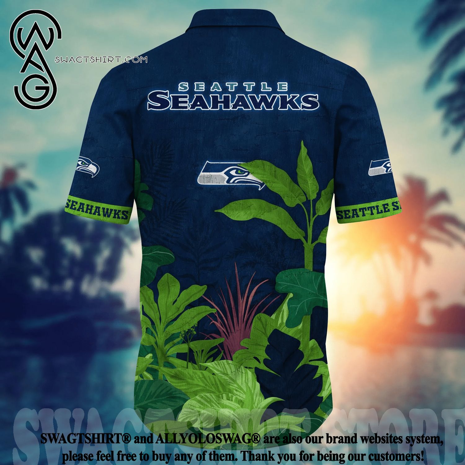 Seattle Seahawks NFL For Fan Hawaiian Shirt Impressive Gift