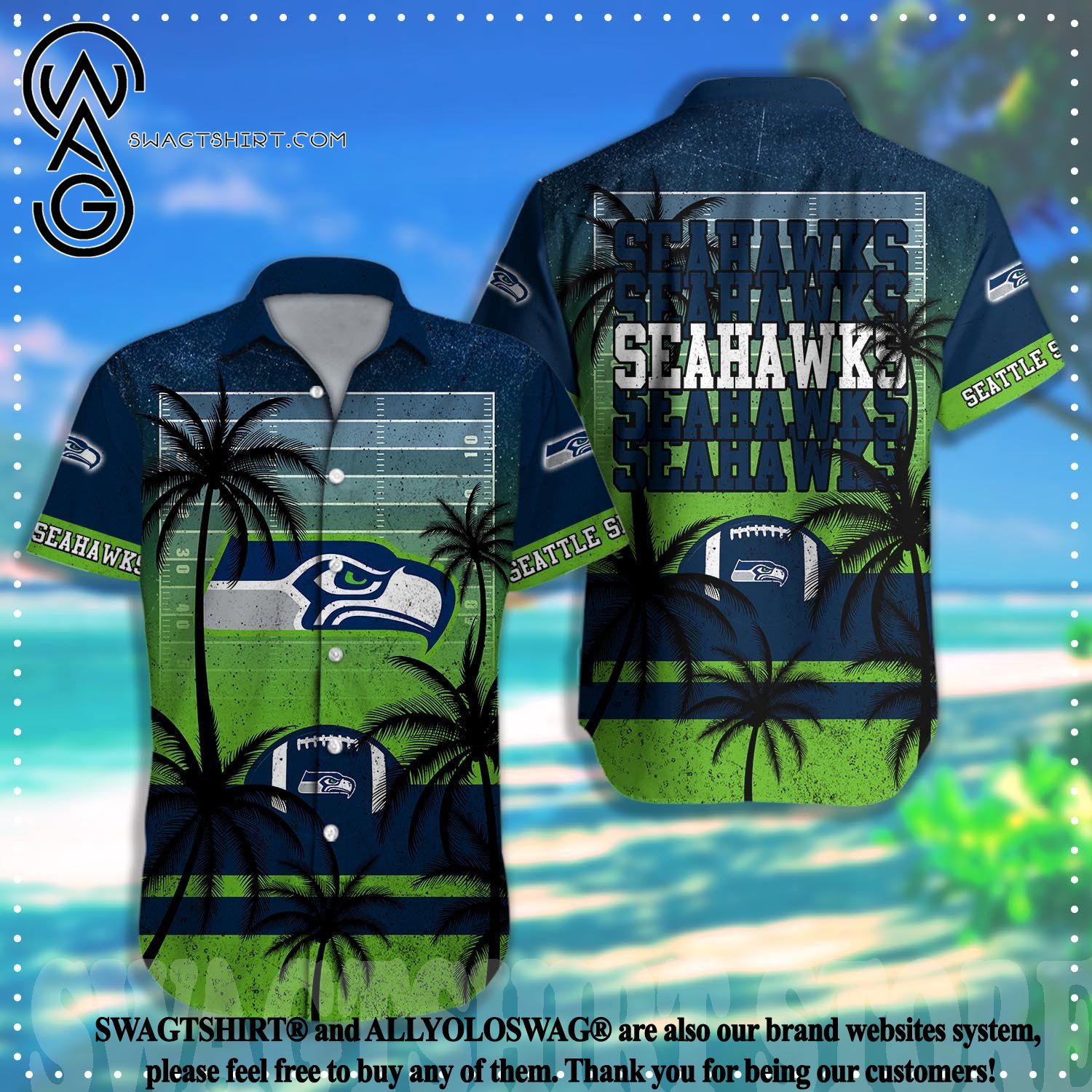 Seattle Seahawks NFL Green Jerseys for sale