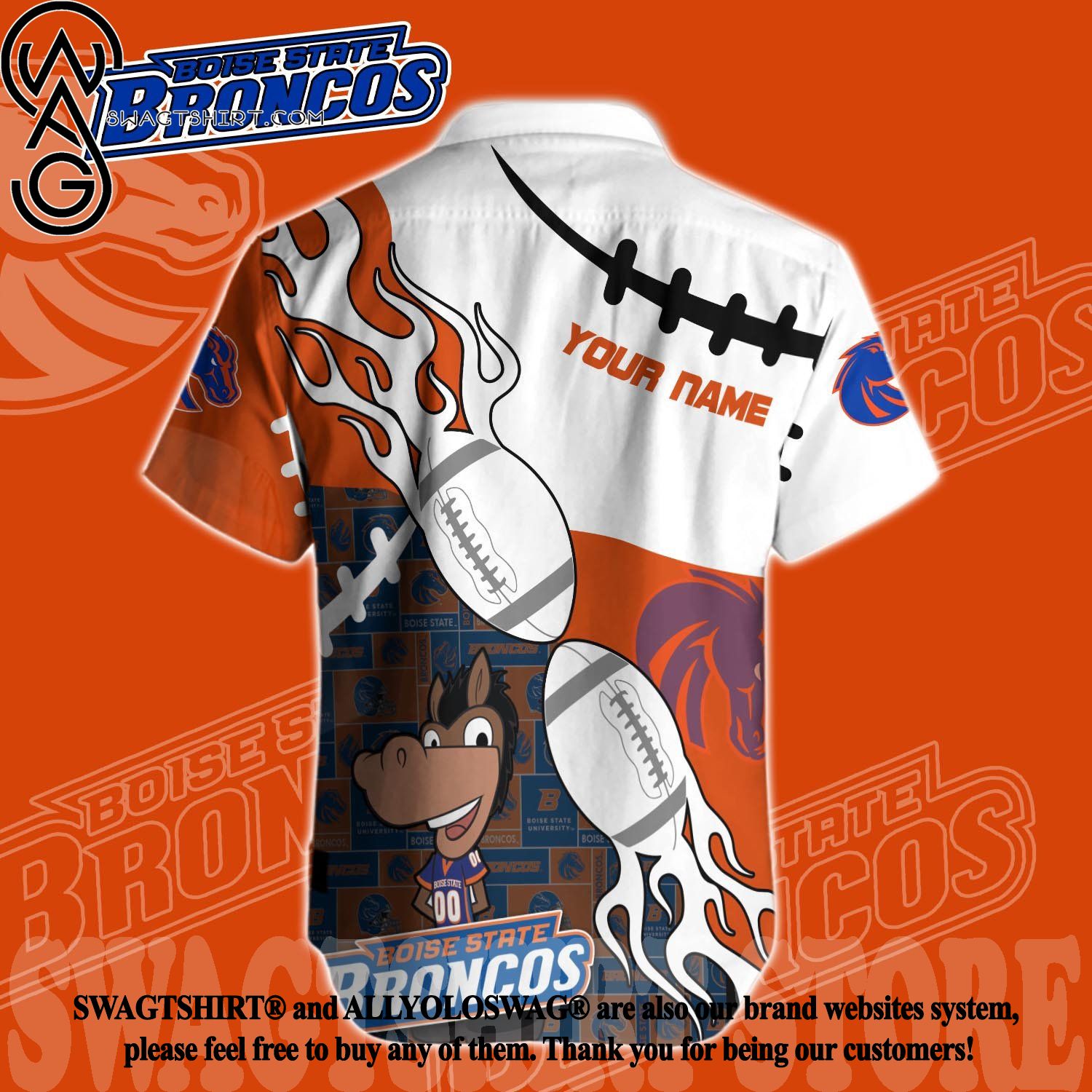 Ncaa Hawaiian Shirts, Boise State Broncos Hawaiian Shirt, Aloha Shirt,  Hawaiian Shirts For Men - Muranotex Store