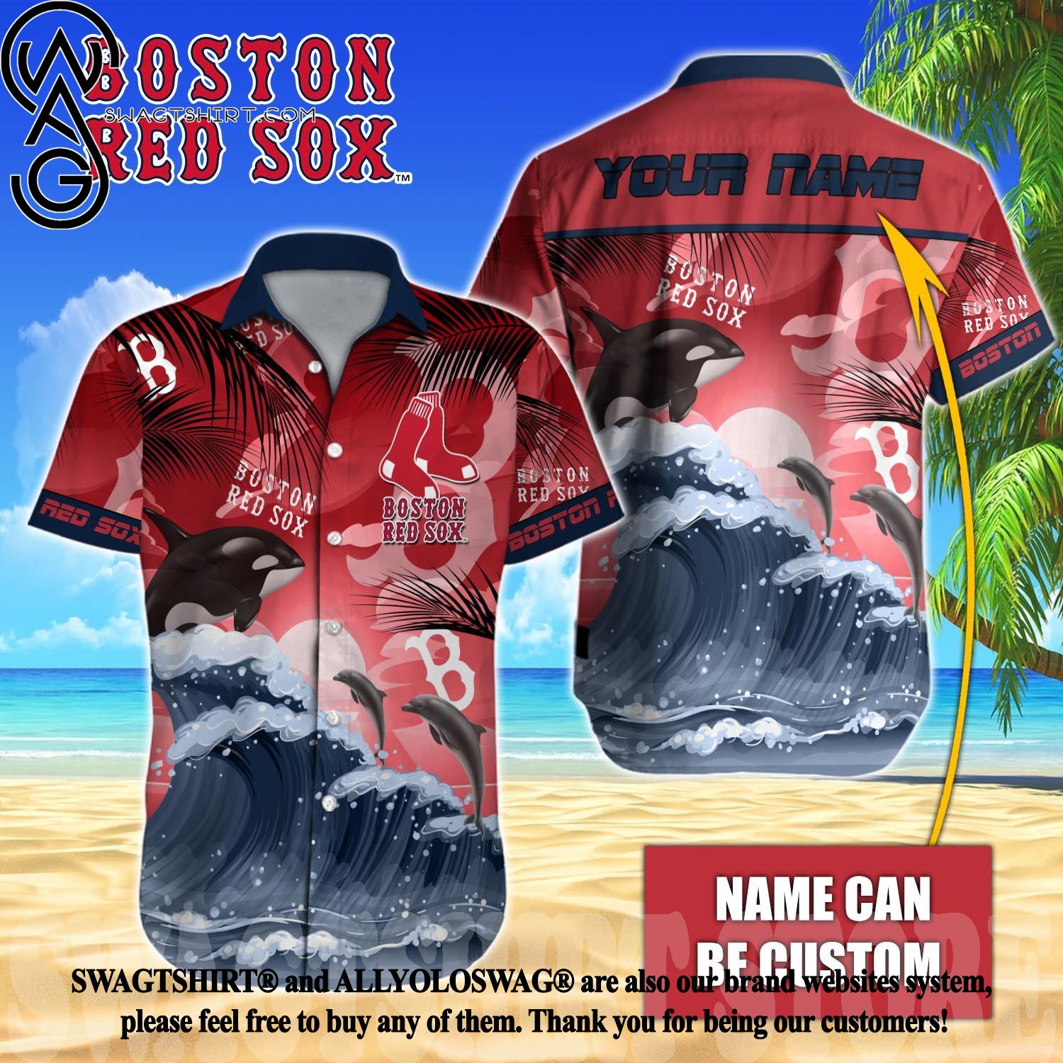 Boston Red Sox MLB Hawaiian Shirt Men - Best Seller Shirts Design In Usa