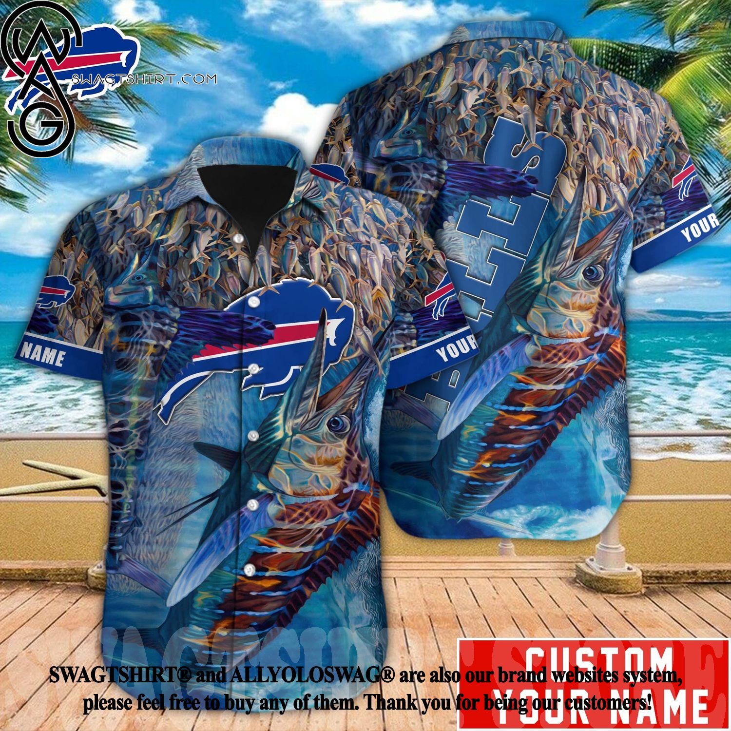 Best Selling Buffalo Bills Hawaiian Shirts - Inktee Store