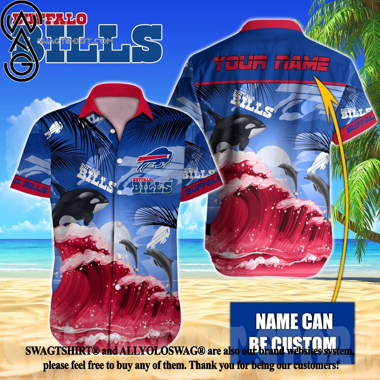 Best Selling Buffalo Bills Hawaiian Shirts - Inktee Store