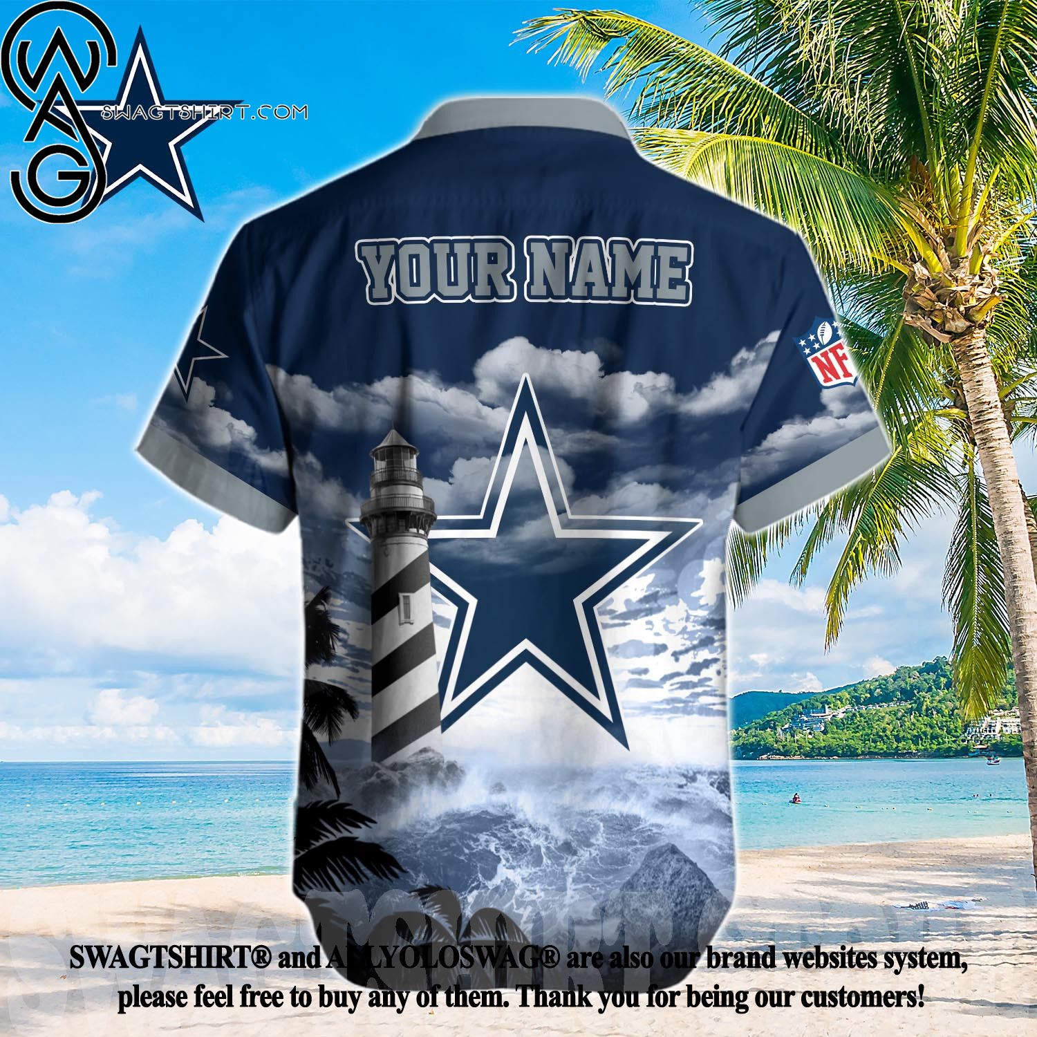 Best Selling Product] Dallas Cowboys NFL For Sport Fans Full Printing  Hawaii Shirt