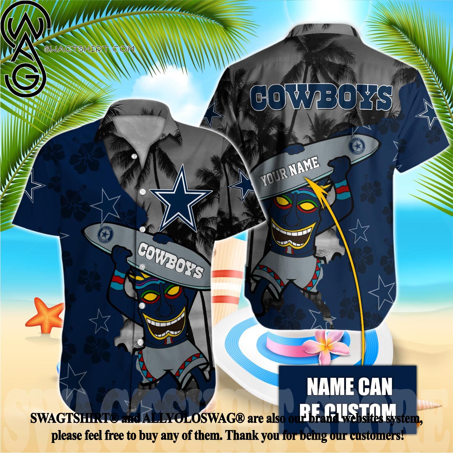 Dallas Hawaiian Shirt Dallas Cowboys Mens Casual Button-down Best Hawaiian  Shirts - Aopprinter