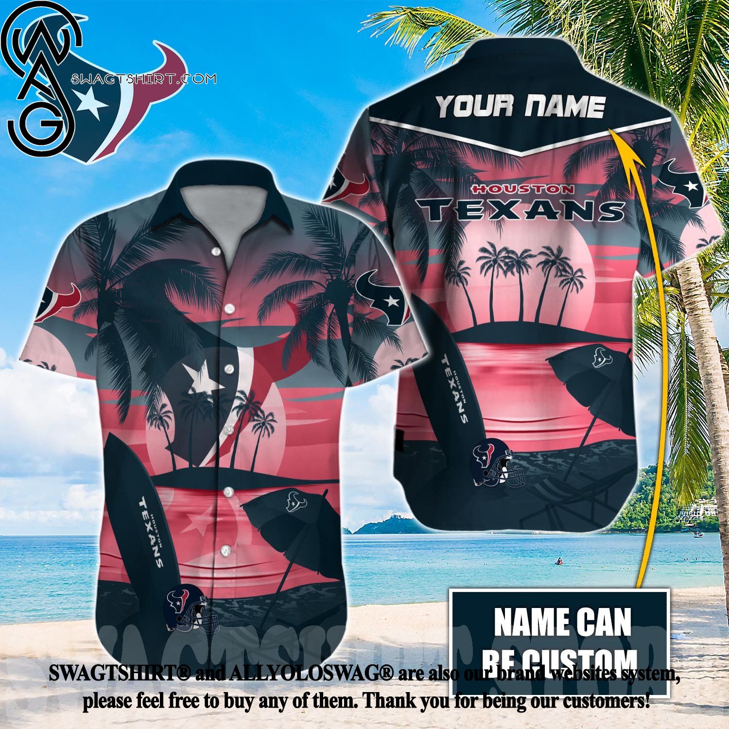 Houston Texans Hawaiian Shirt For Awesome Fans • Bigfanshops