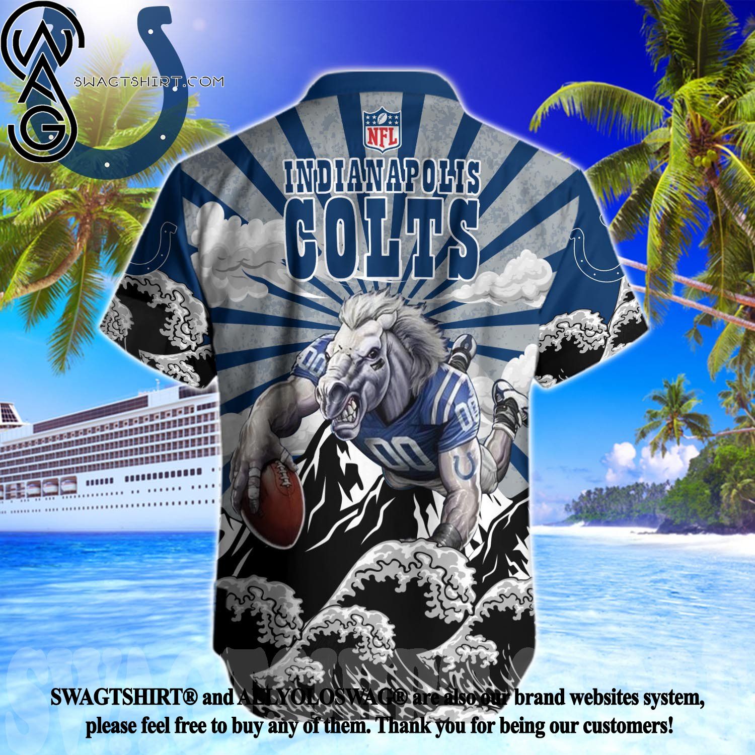 TRENDING] Indianapolis Colts NFL Hawaiian Shirt, New Gift For Summer