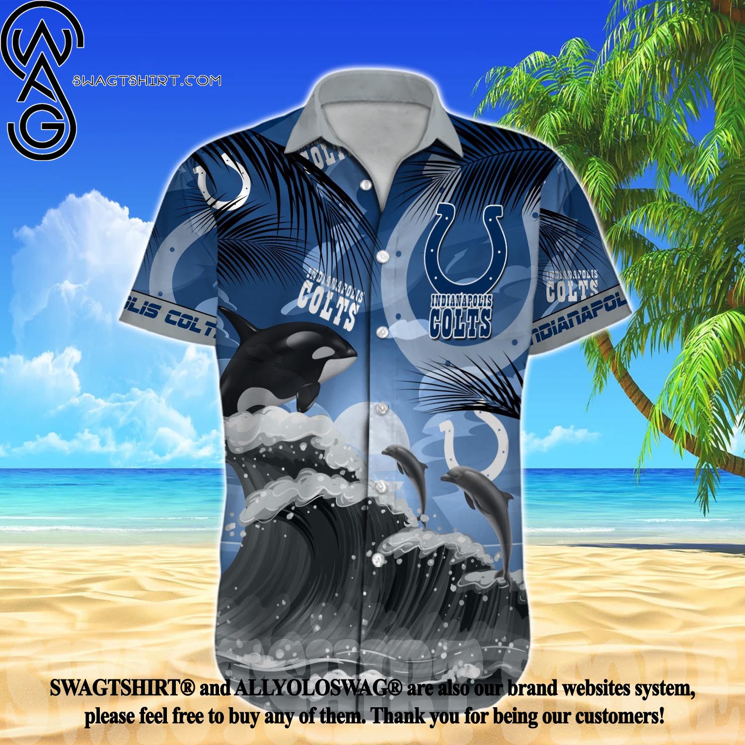 Indianapolis Colts Polo Shirts Summer gift for fans