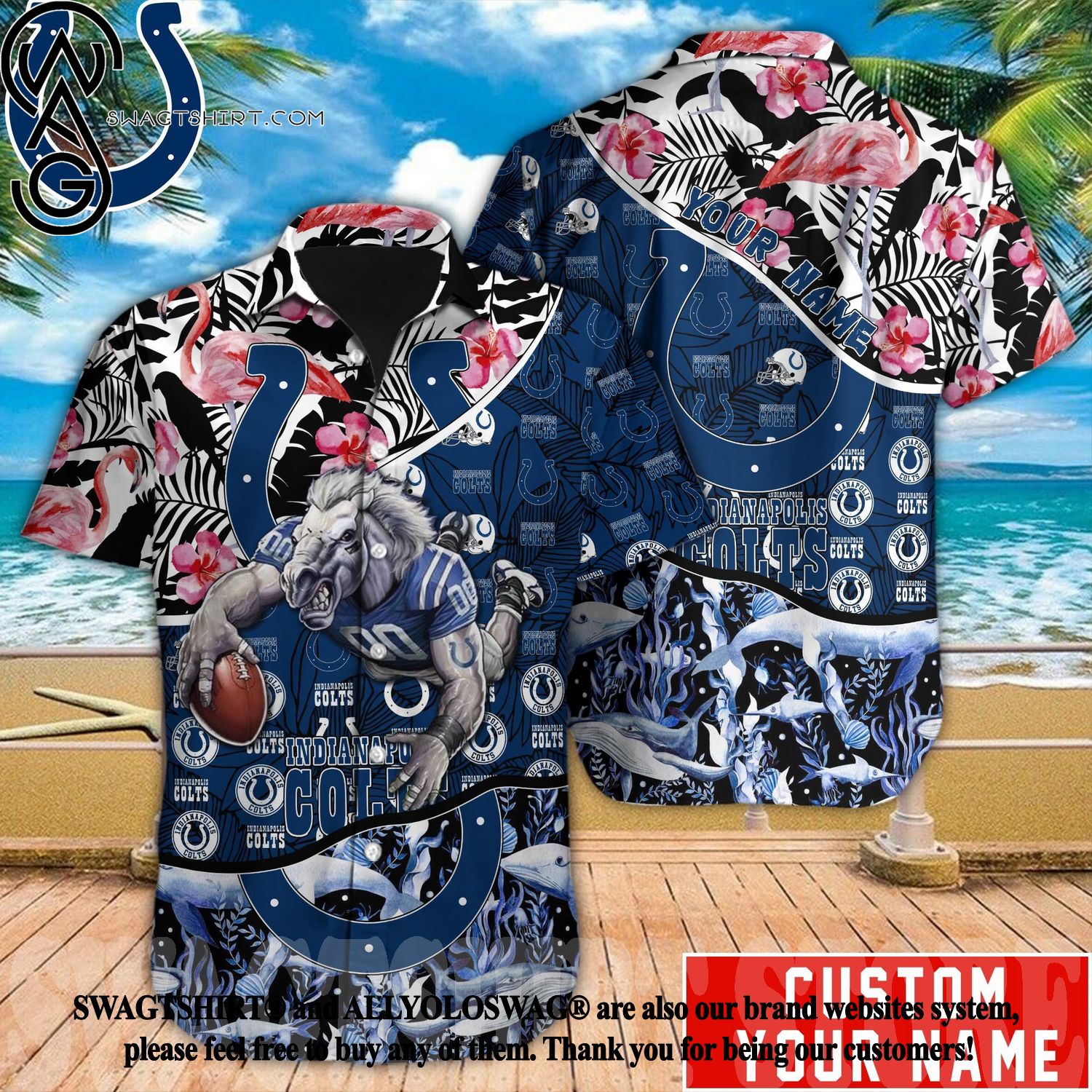 Personalized NFL Indianapolis Colts US Flag Demon Face Funny 3D NFL  Hawaiian Shirt - Bring Your Ideas, Thoughts And Imaginations Into Reality  Today