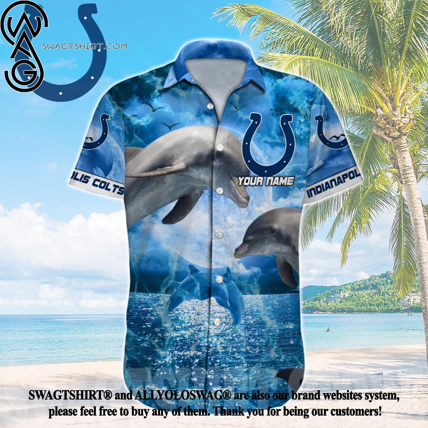 Indianapolis Colts Lover Hawaiian Shirt