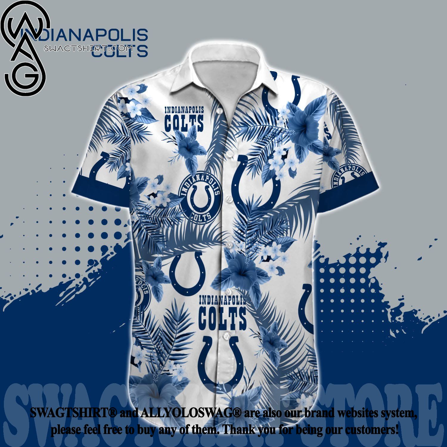 Best Selling Product] Indianapolis Colts NFL Full Printed Unisex