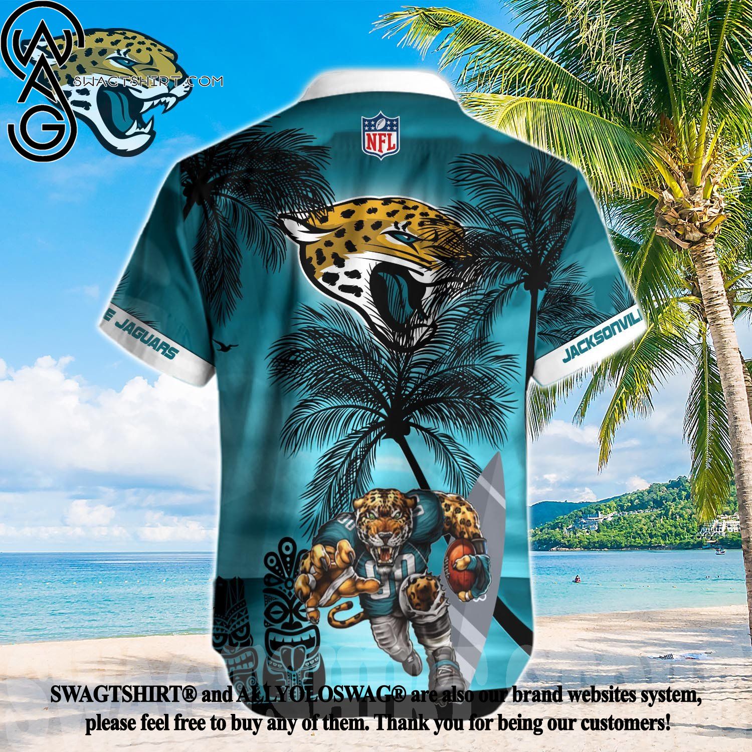 Best Selling Product] Jacksonville Jaguars NFL Classic Hawaiian Shirt