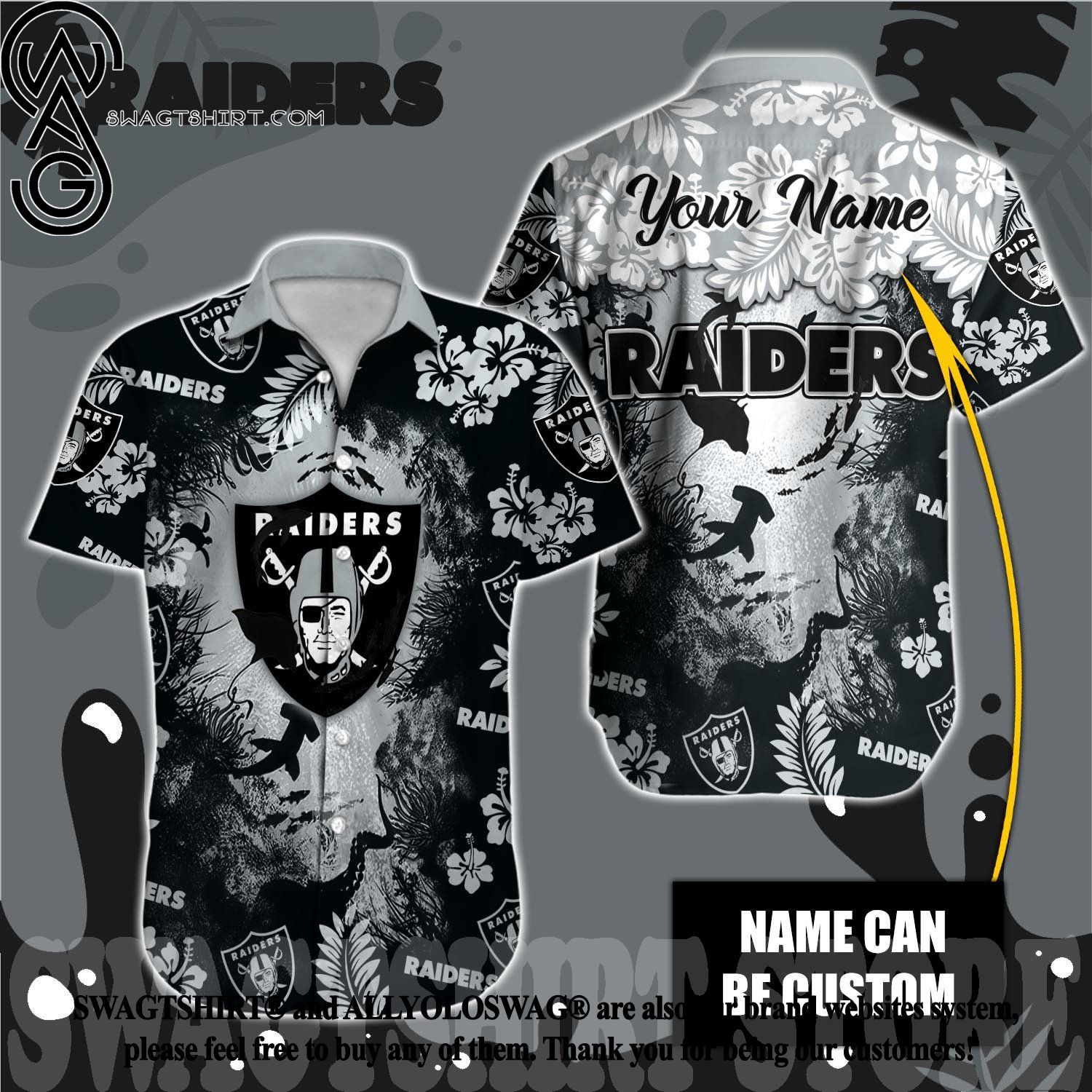 Las Vegas Raiders NFL Football 3D Hawaiian Shirt And Shorts For