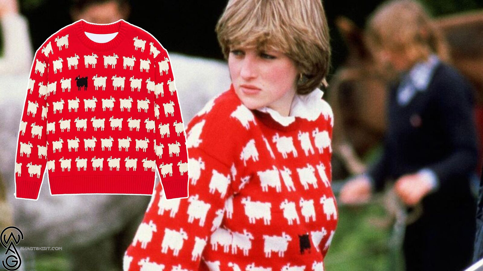 Princess Diana and the Iconic Black Sheep Sweater A Timeless Style Legacy